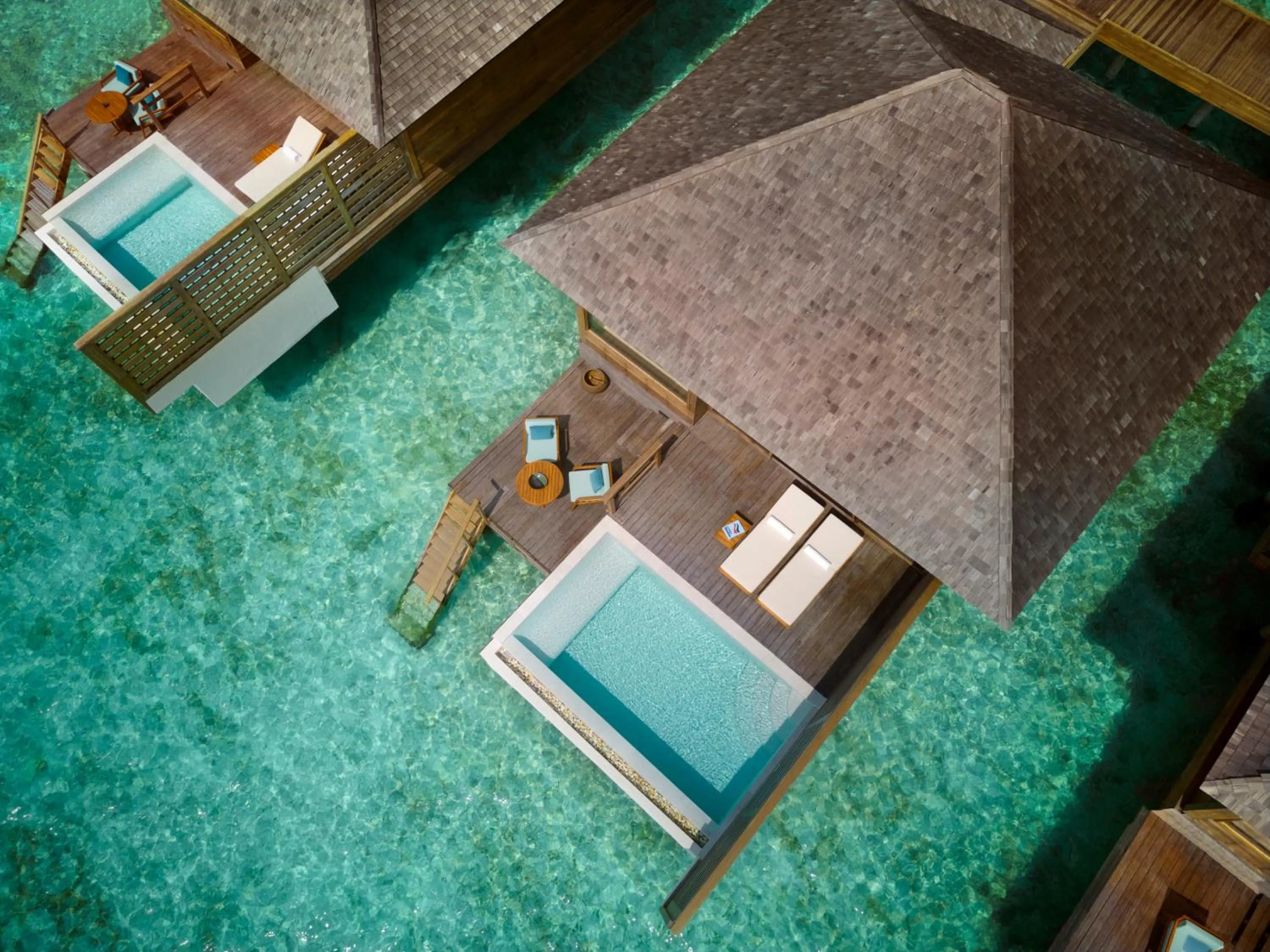 Bird's eye view in Anantara Veli Maldives Resort