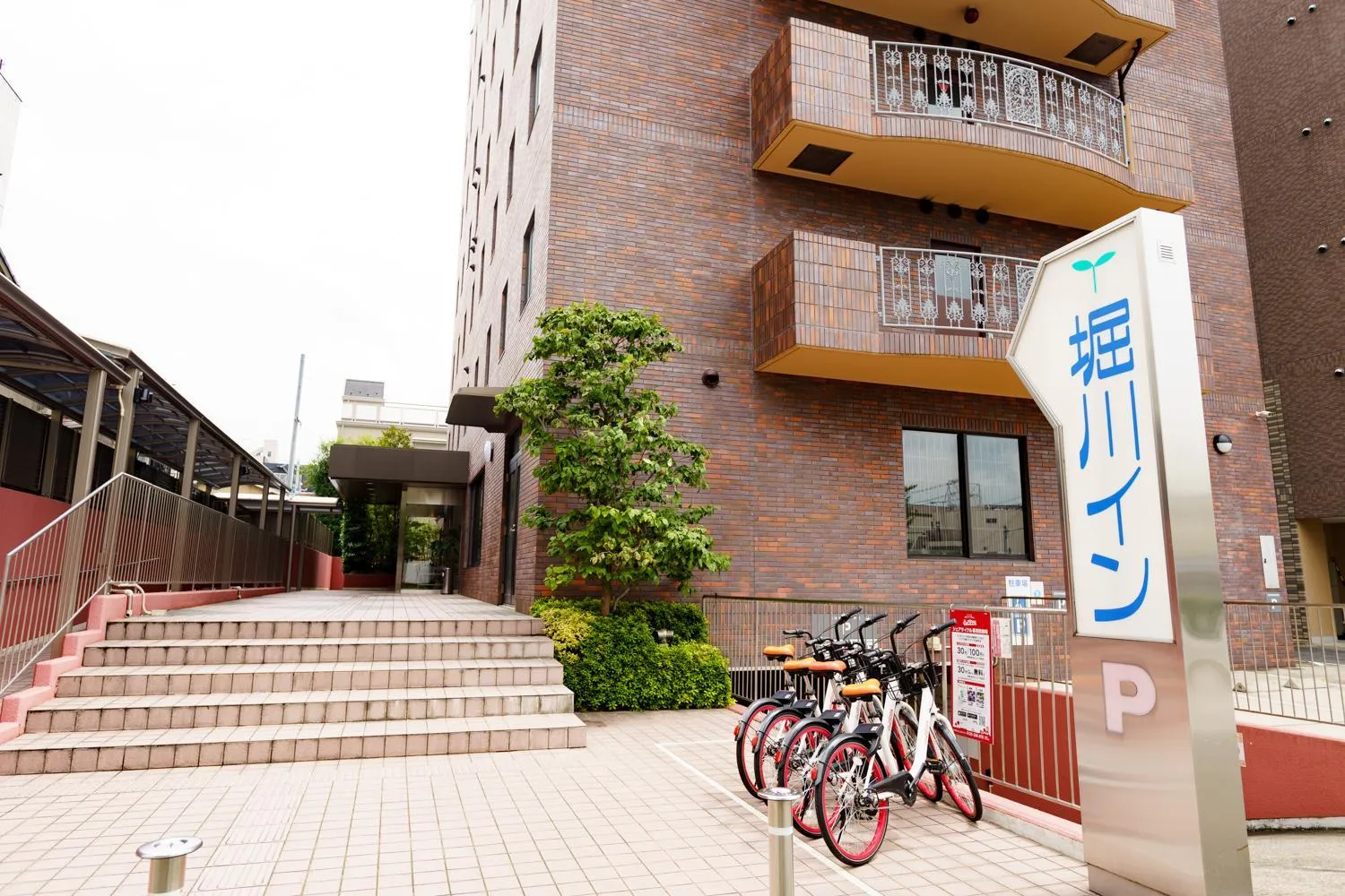 Facade/entrance, Property Building in Kyoto Horikawa Inn