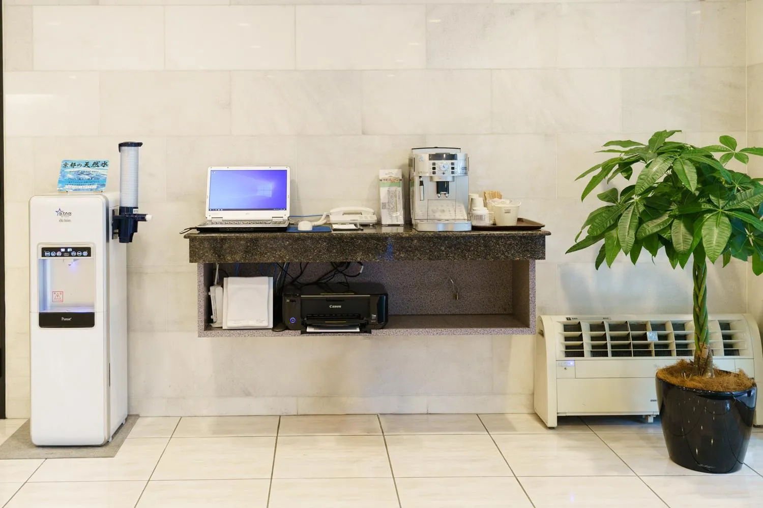 Non alcoholic drinks in Kyoto Horikawa Inn