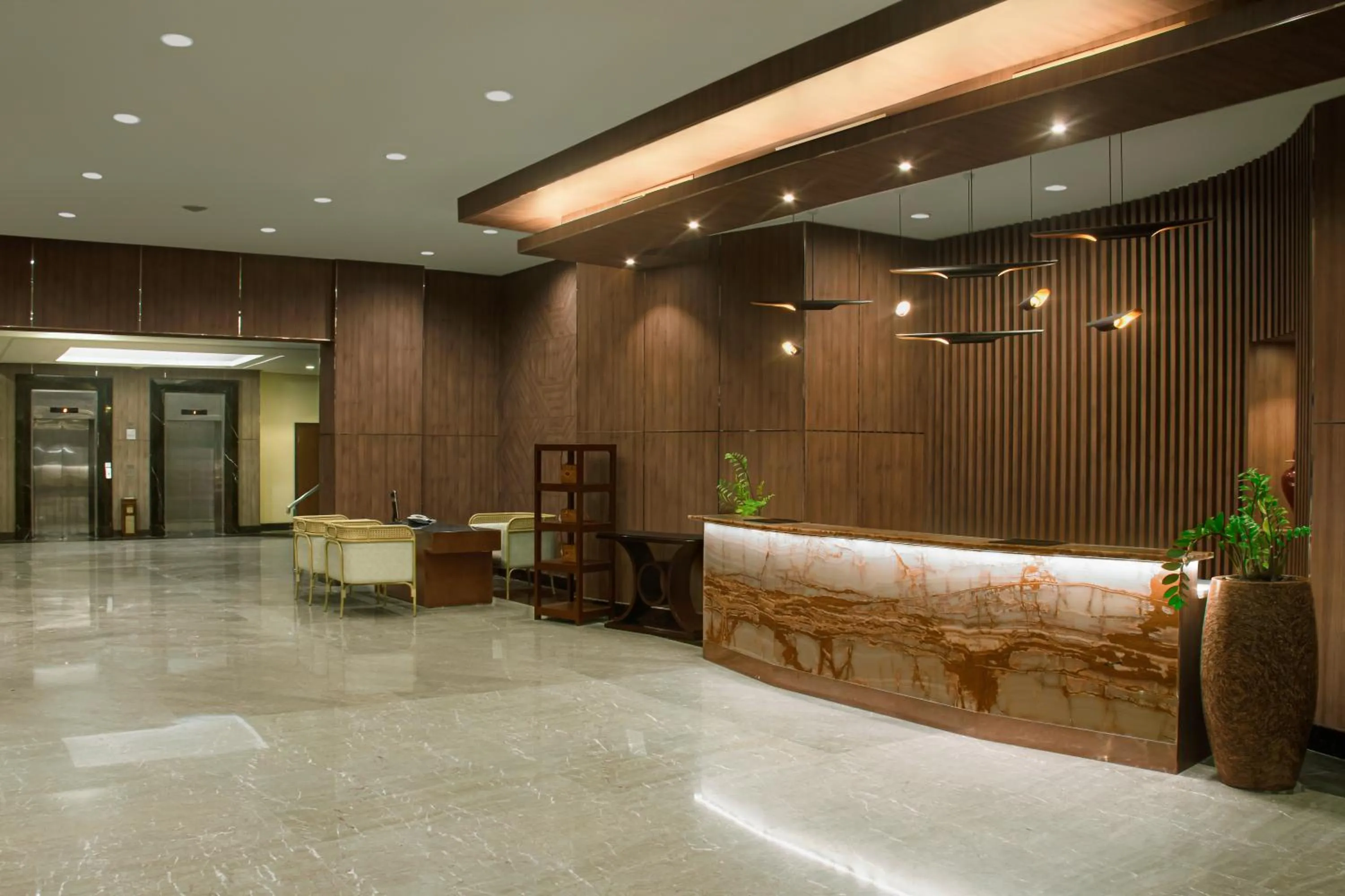 Lobby or reception in Aston Manado Hotel