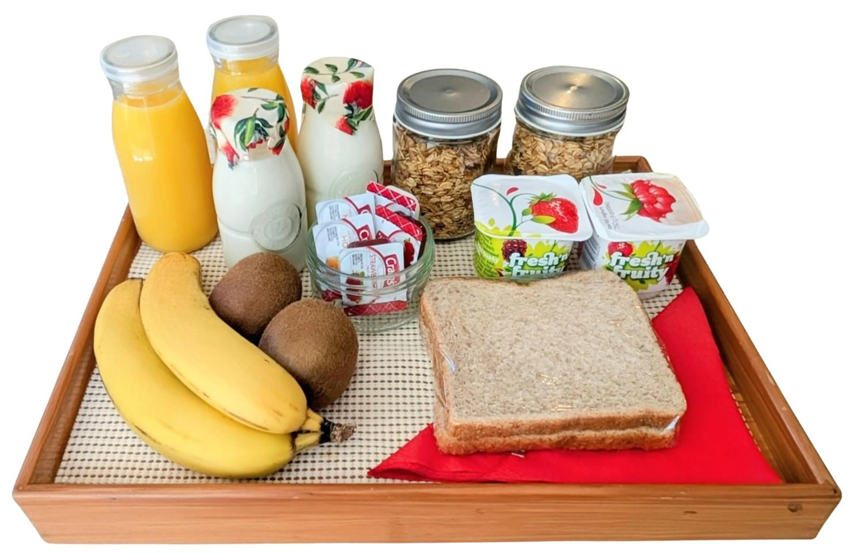 Continental breakfast in Chelsea Park Motor Lodge