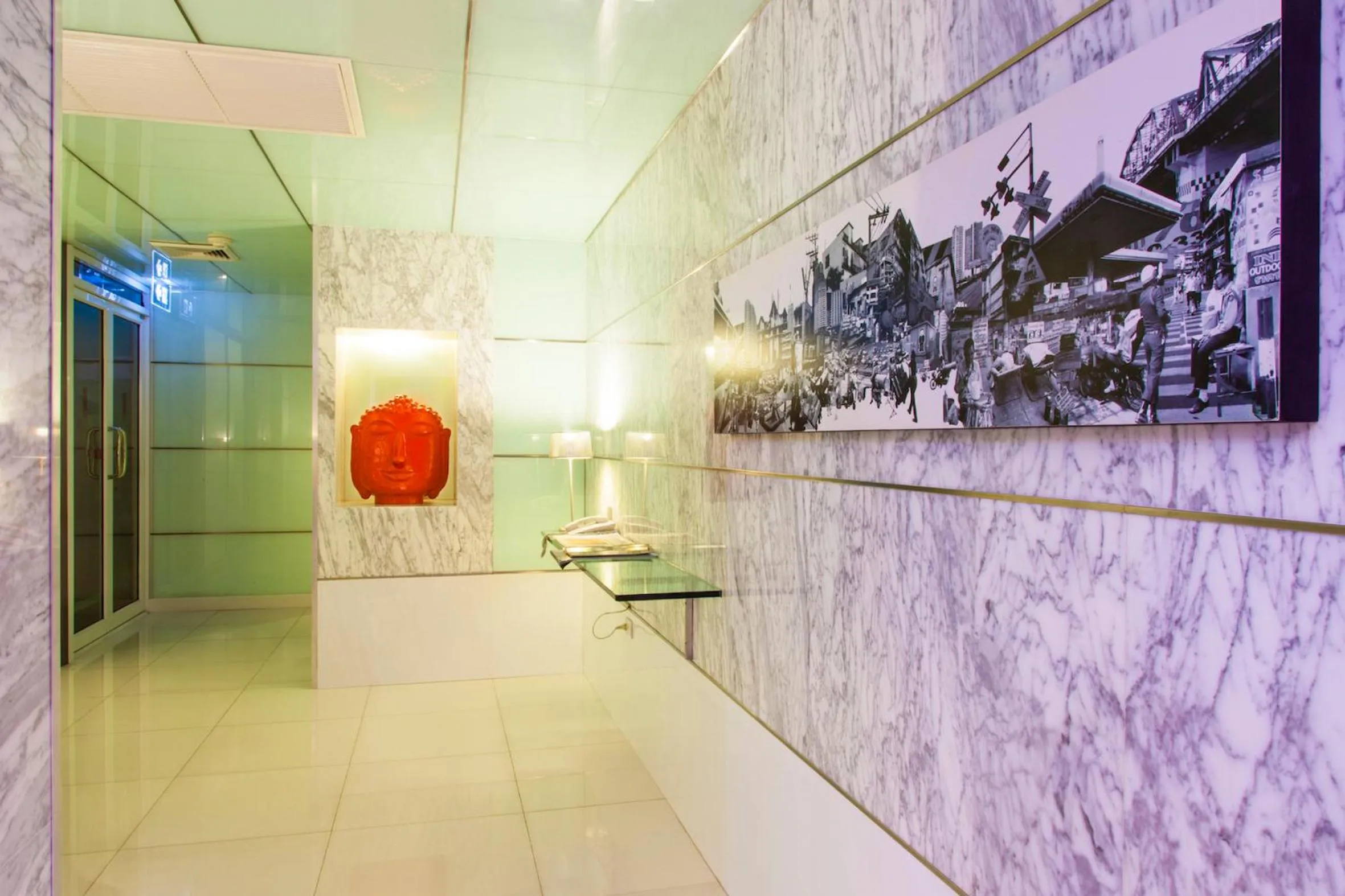 Decorative detail in Hotel Solo, Sukhumvit 2, Bangkok - SHA Extra Plus