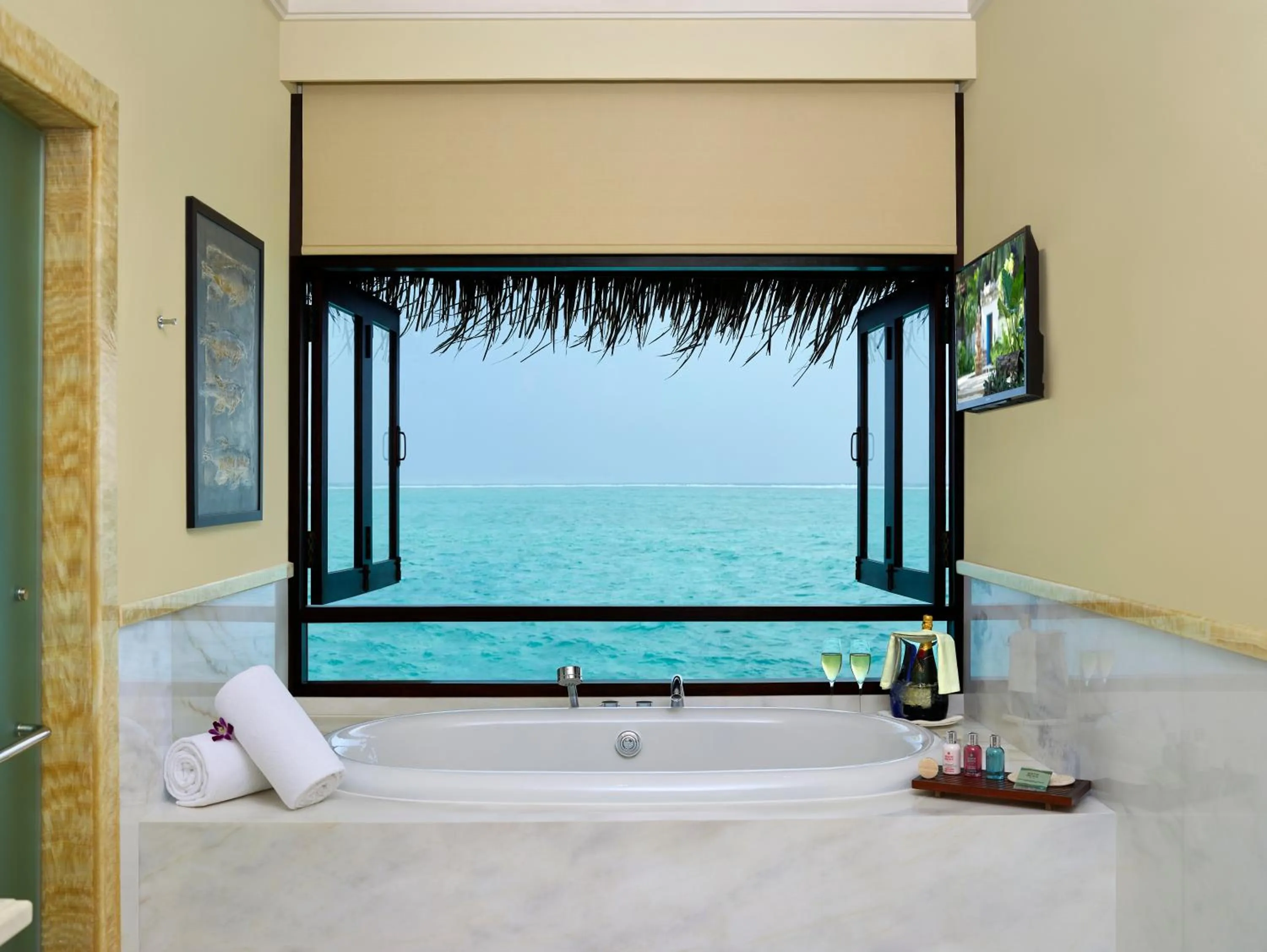 Bathroom in Taj Exotica Resort & Spa, Maldives