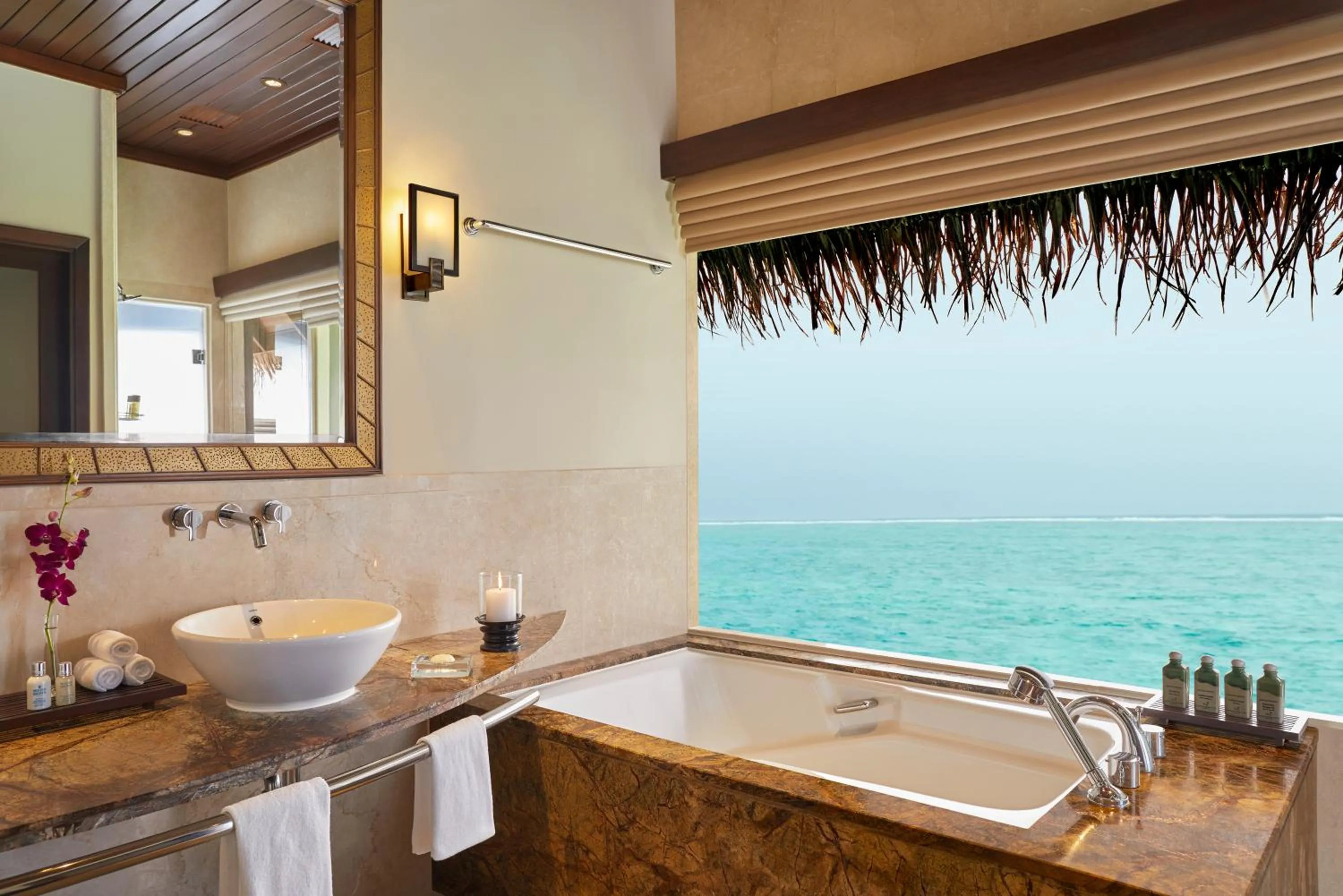 Bathroom in Taj Exotica Resort & Spa, Maldives