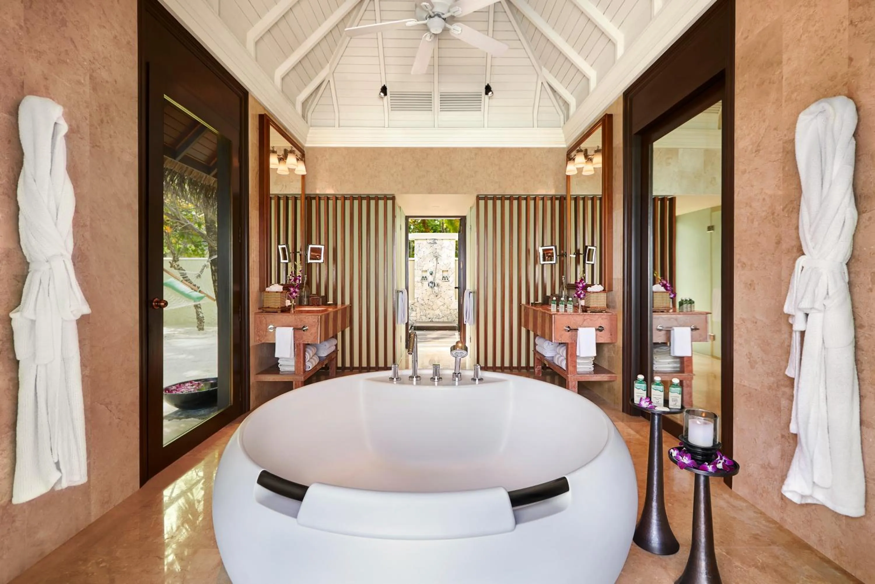 Bathroom in Taj Exotica Resort & Spa, Maldives