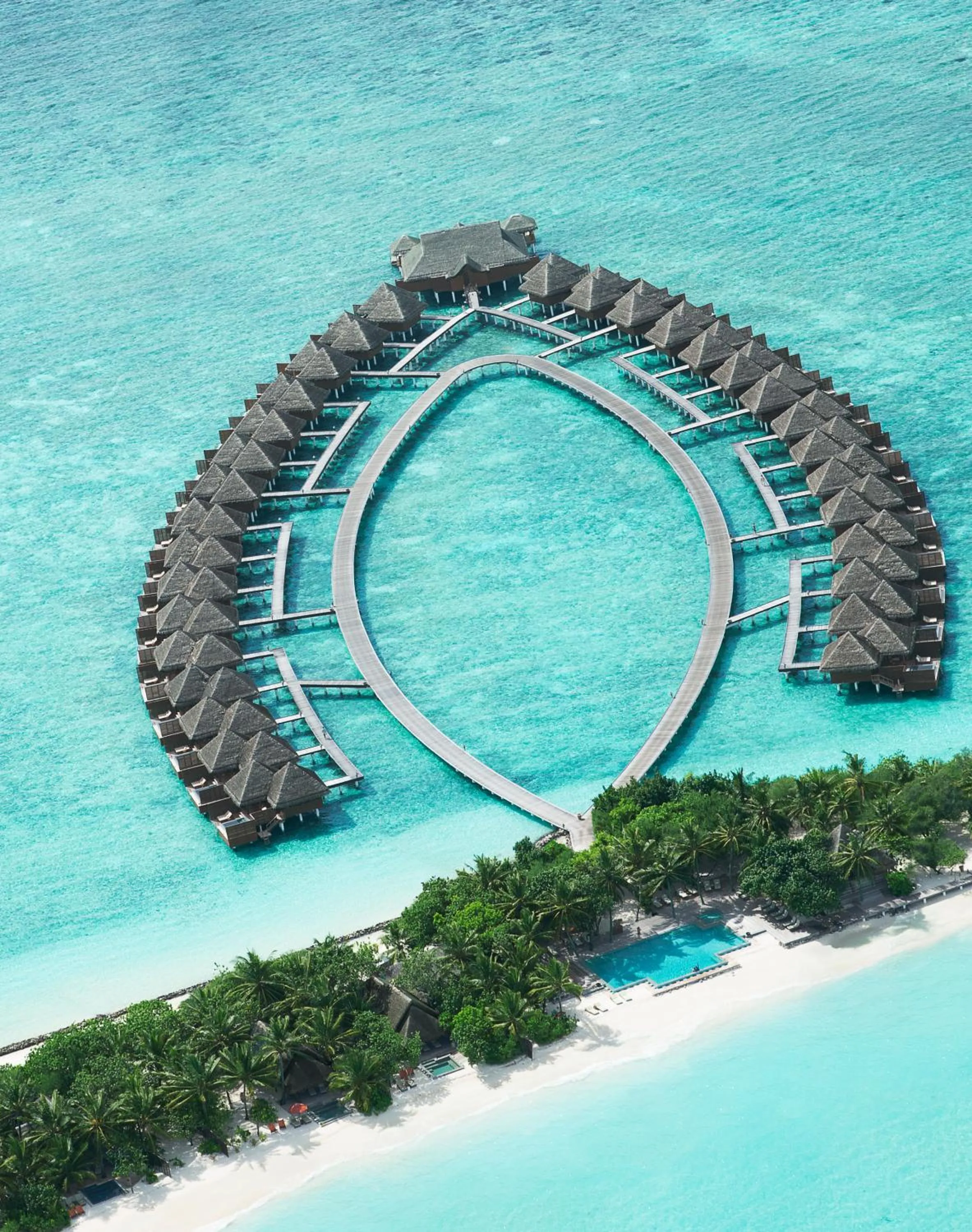 Facade/entrance in Taj Exotica Resort & Spa, Maldives