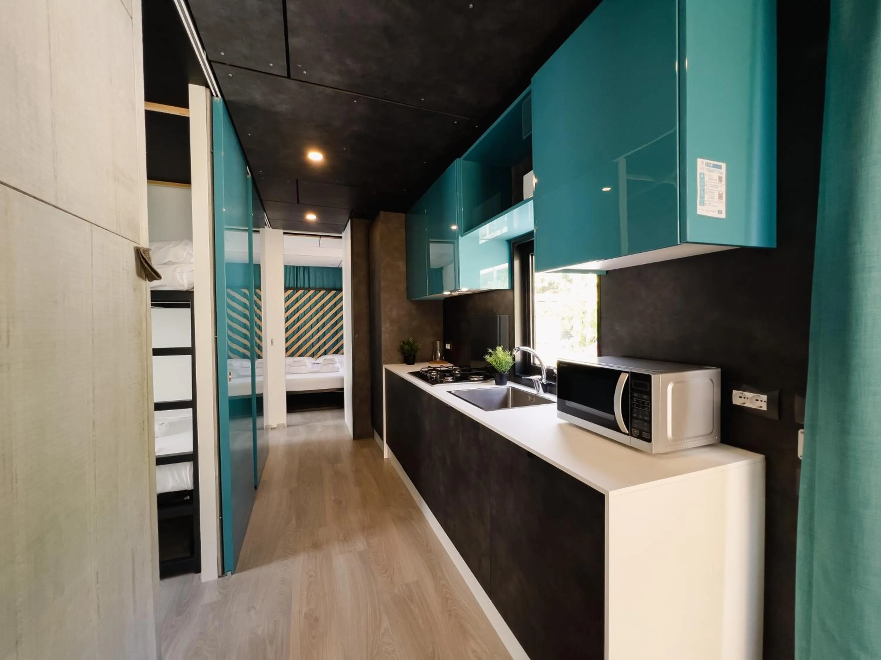 Kitchen or kitchenette in Le Palme Village