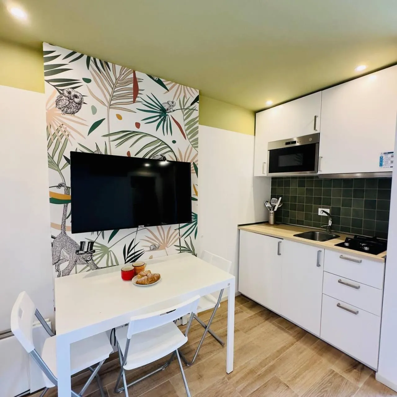 Kitchen or kitchenette in Le Palme Village