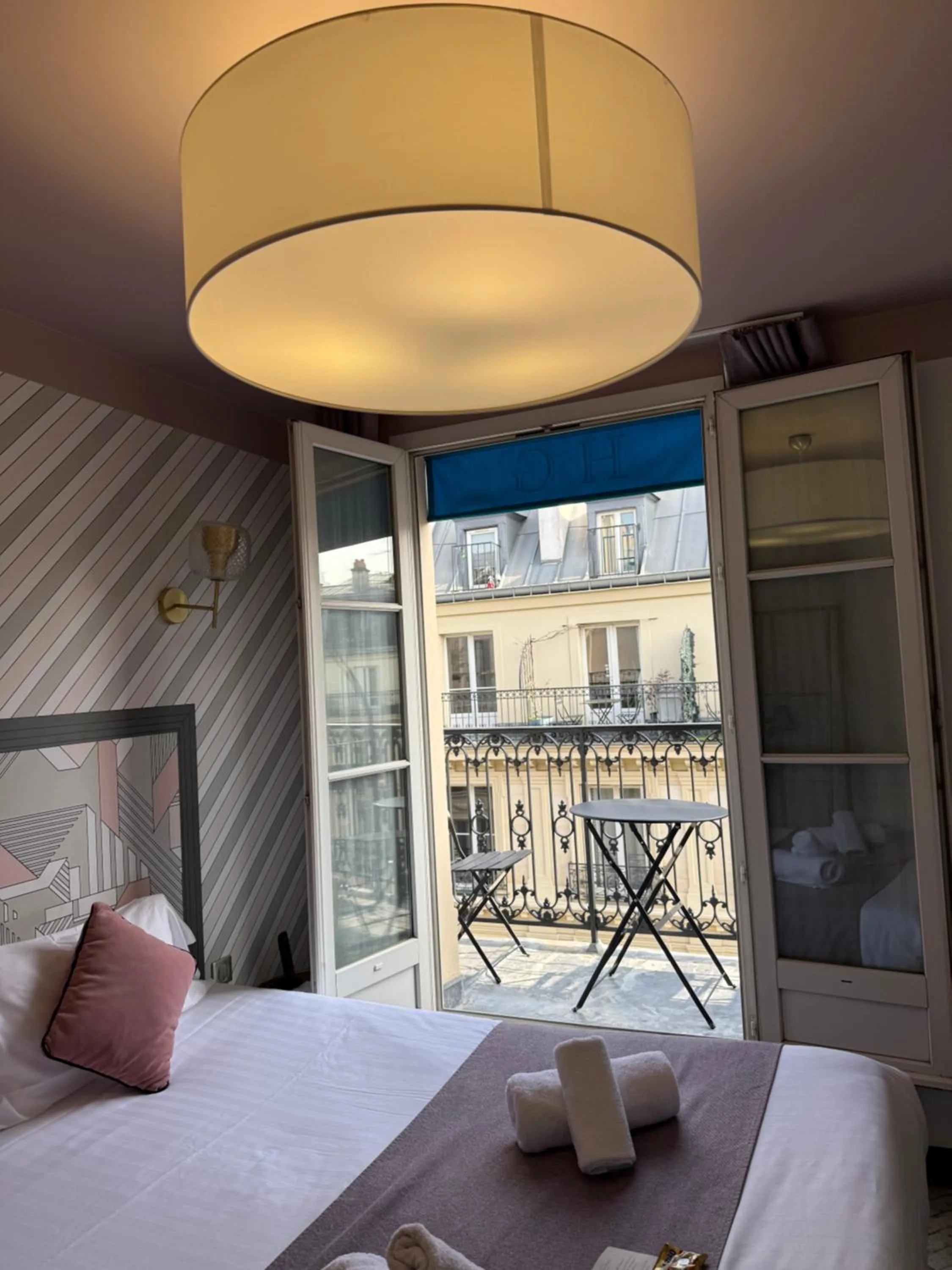 Bed in Hôtel Gérando