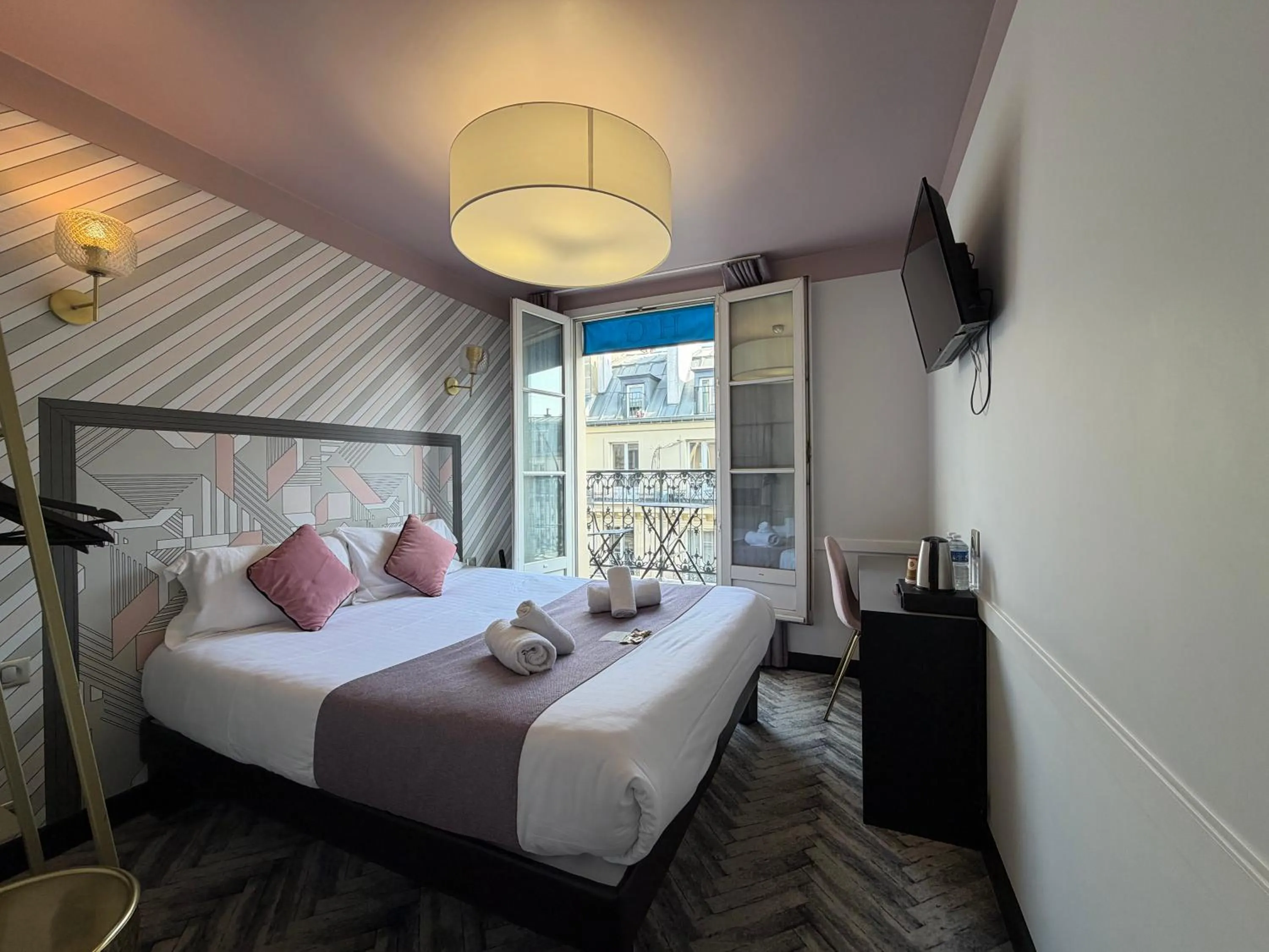 Bed in Hôtel Gérando