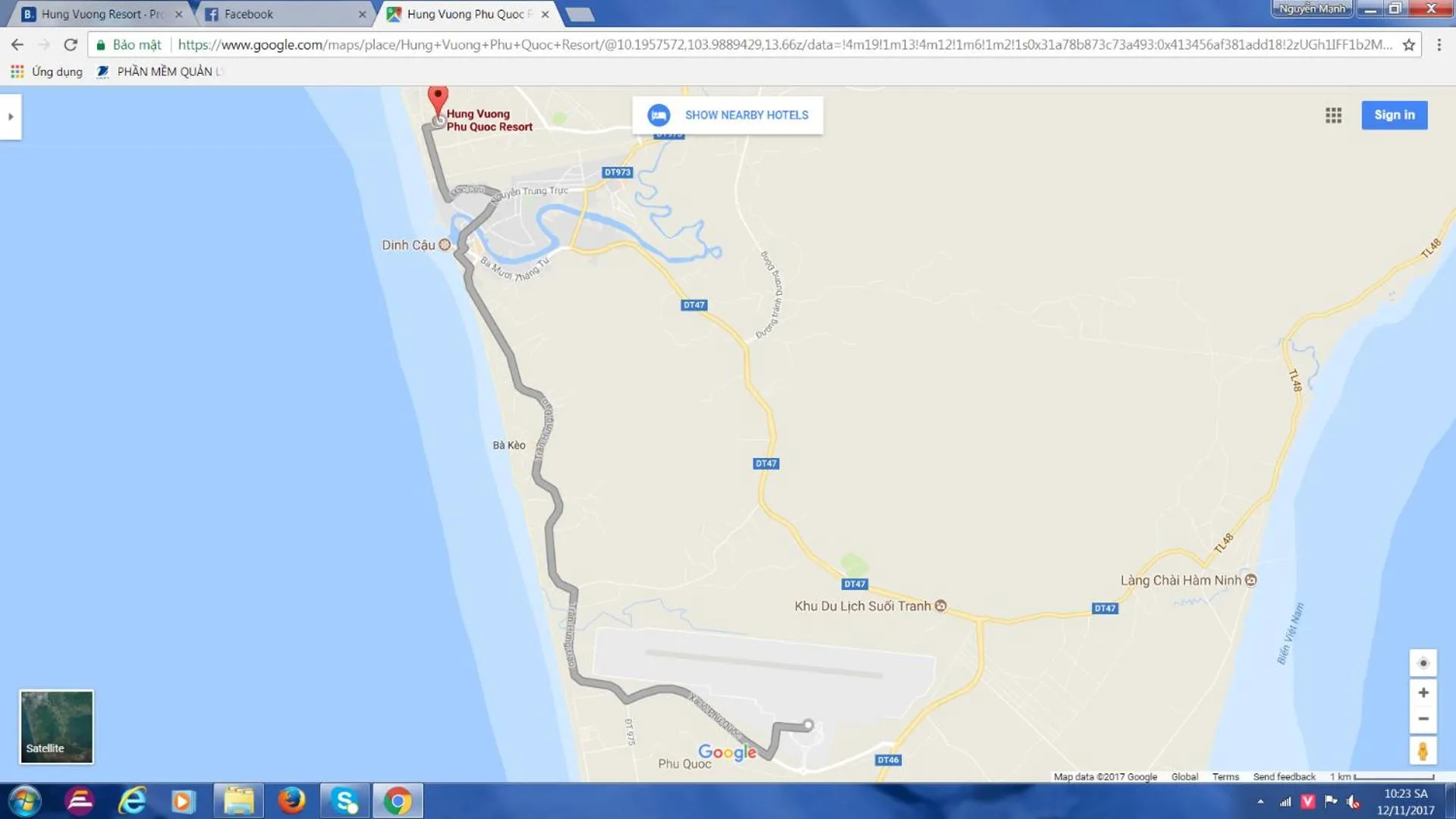 Off site in Hung Vuong Resort