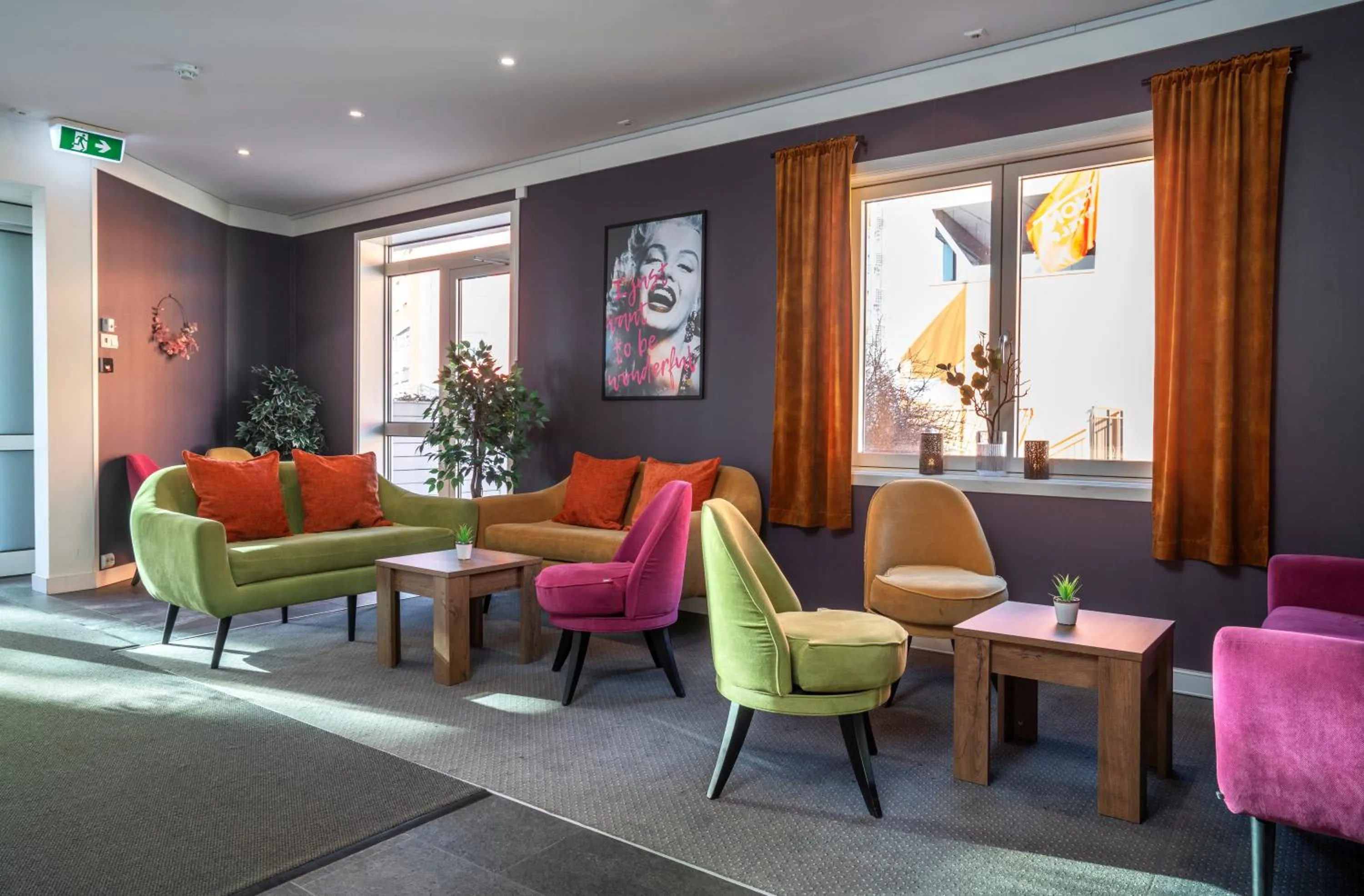 Lobby or reception in Thon Hotel Storgata