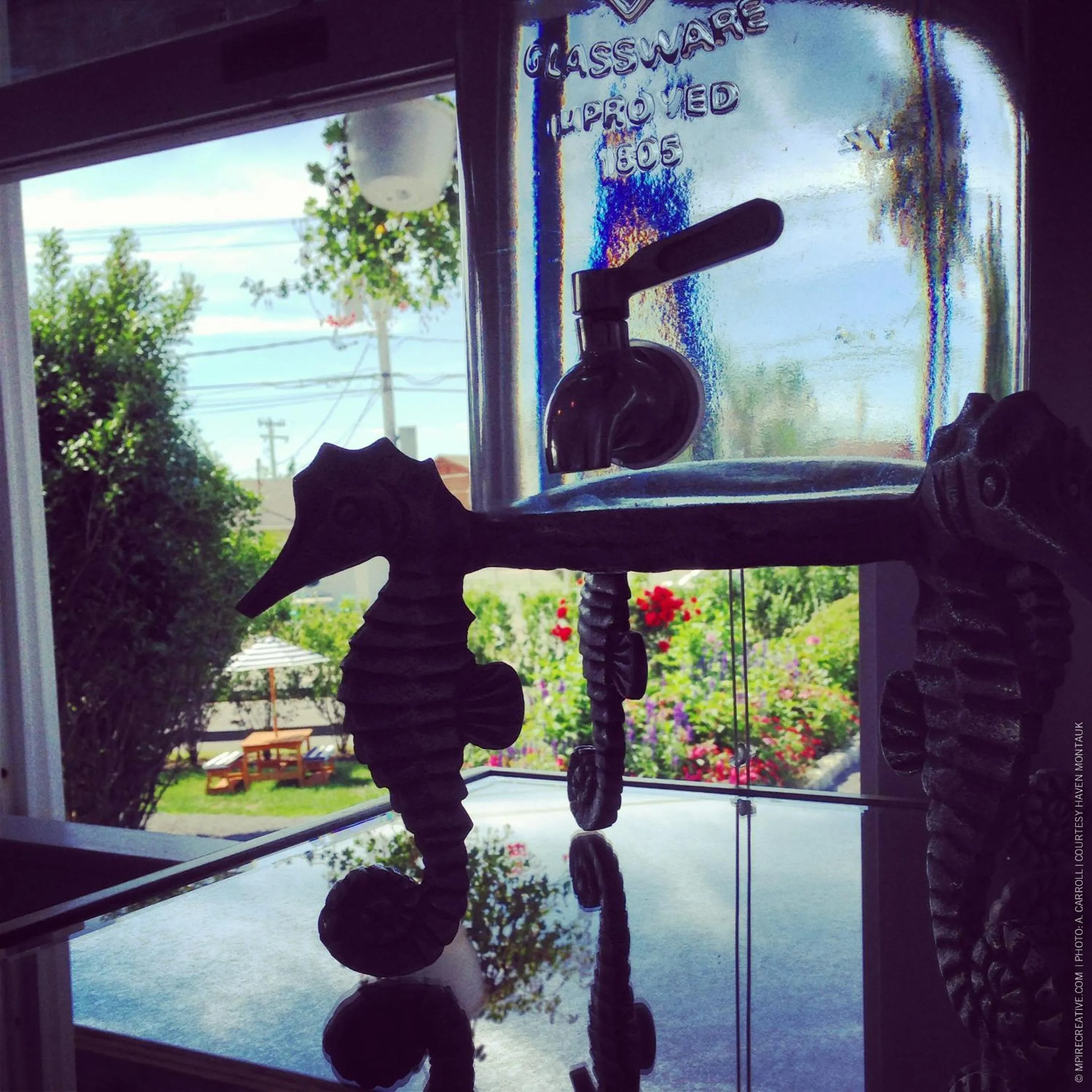 Decorative detail in Haven Montauk