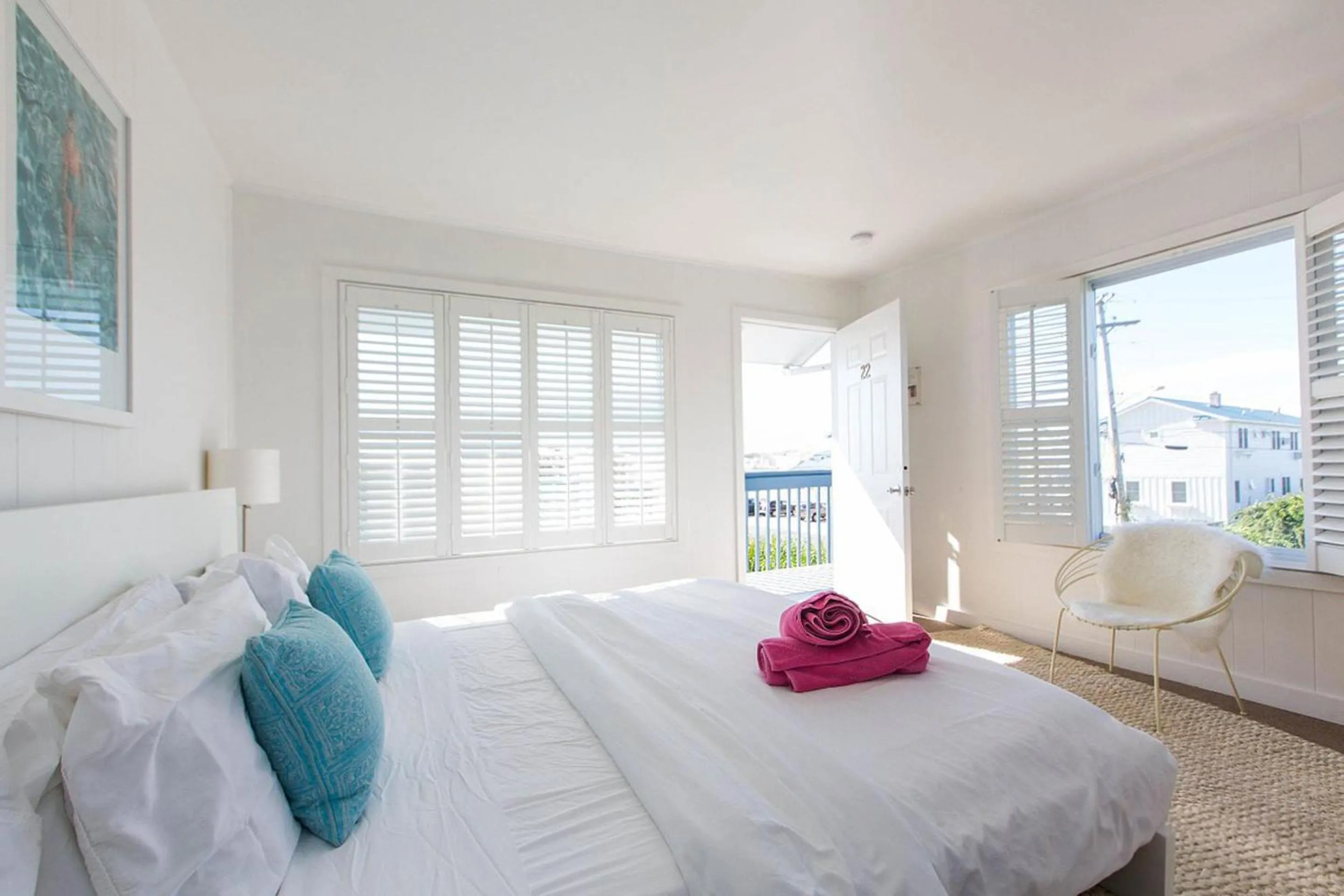 Bed in Haven Montauk