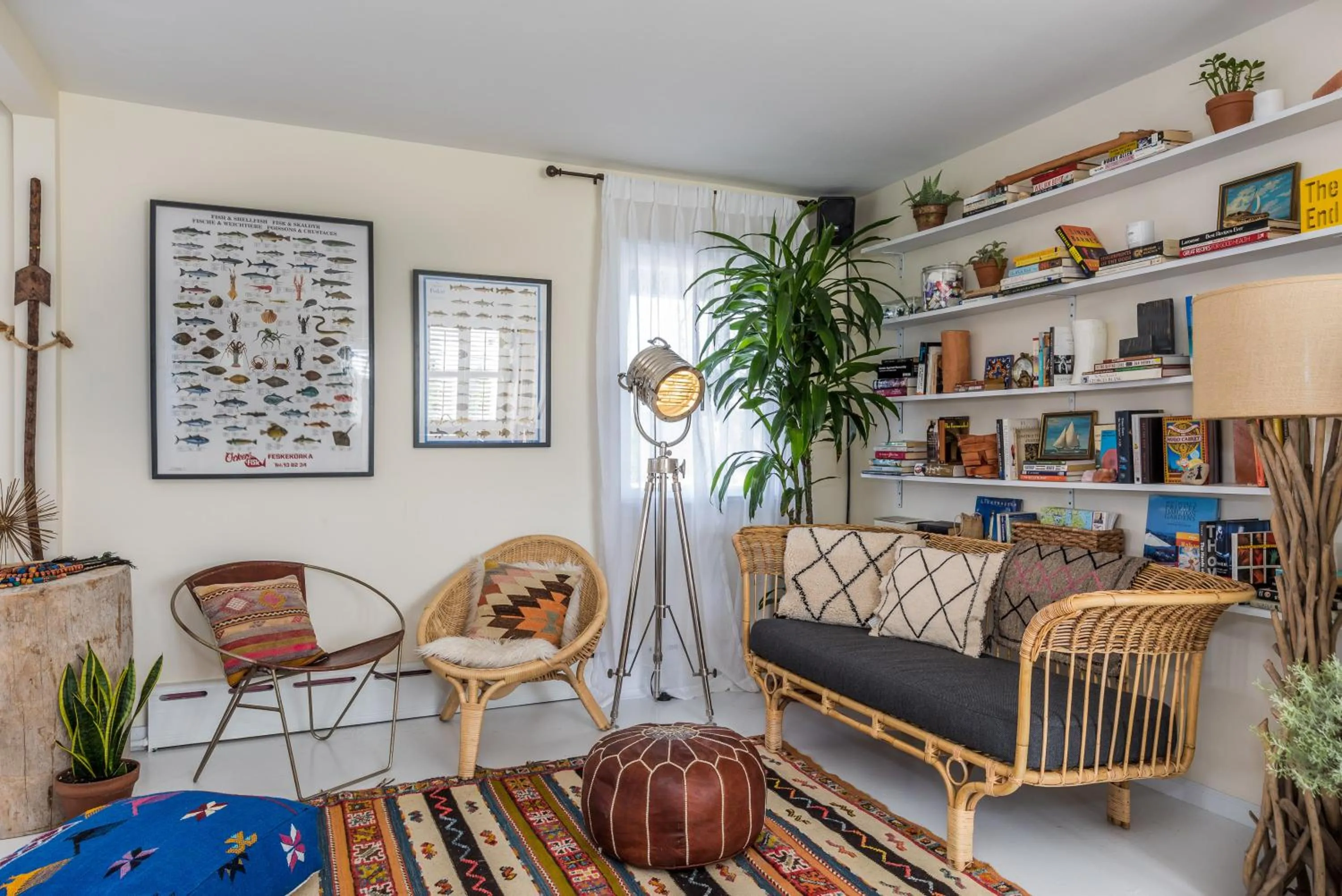 Seating area in Haven Montauk