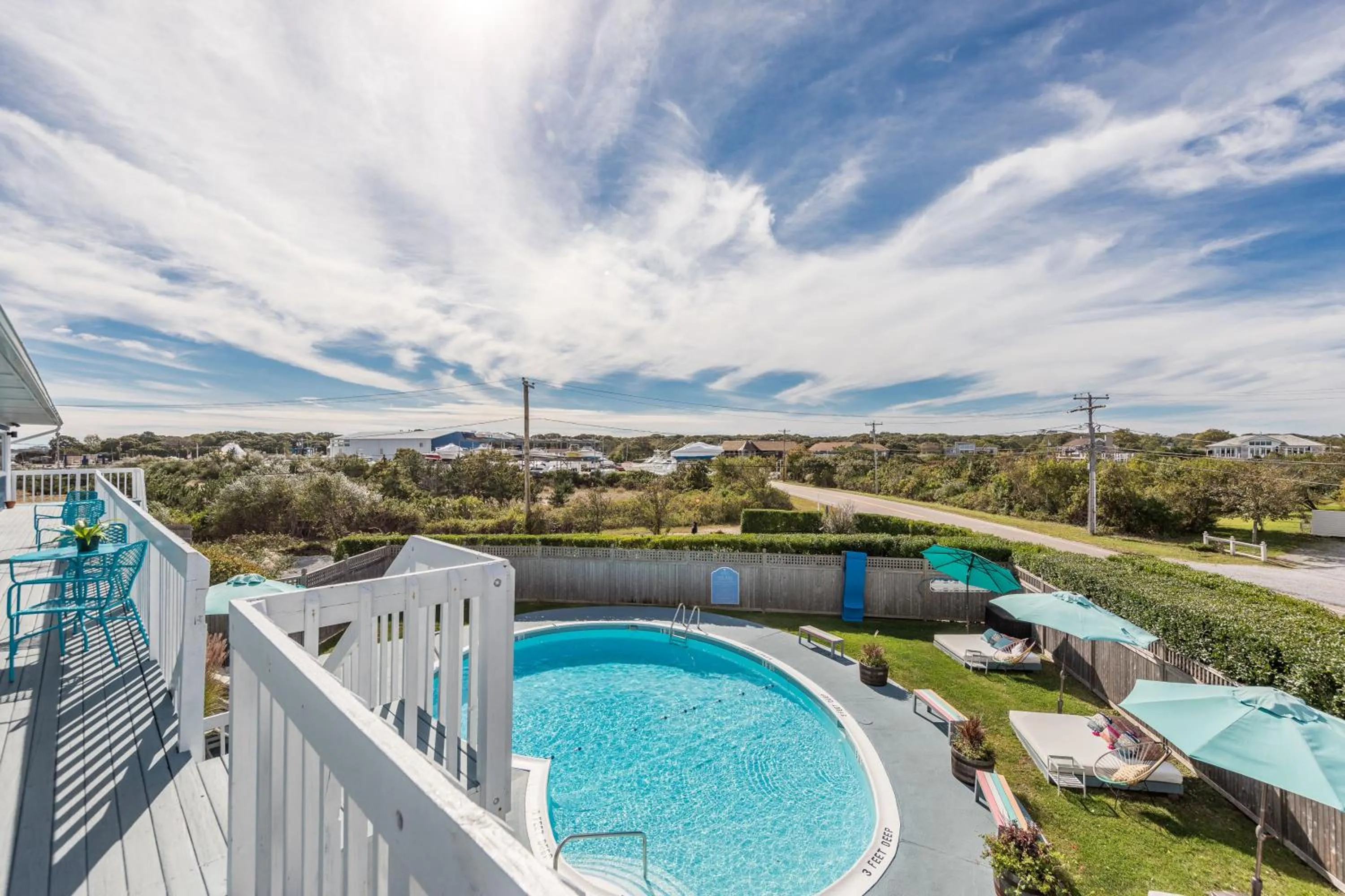 Swimming pool in Haven Montauk