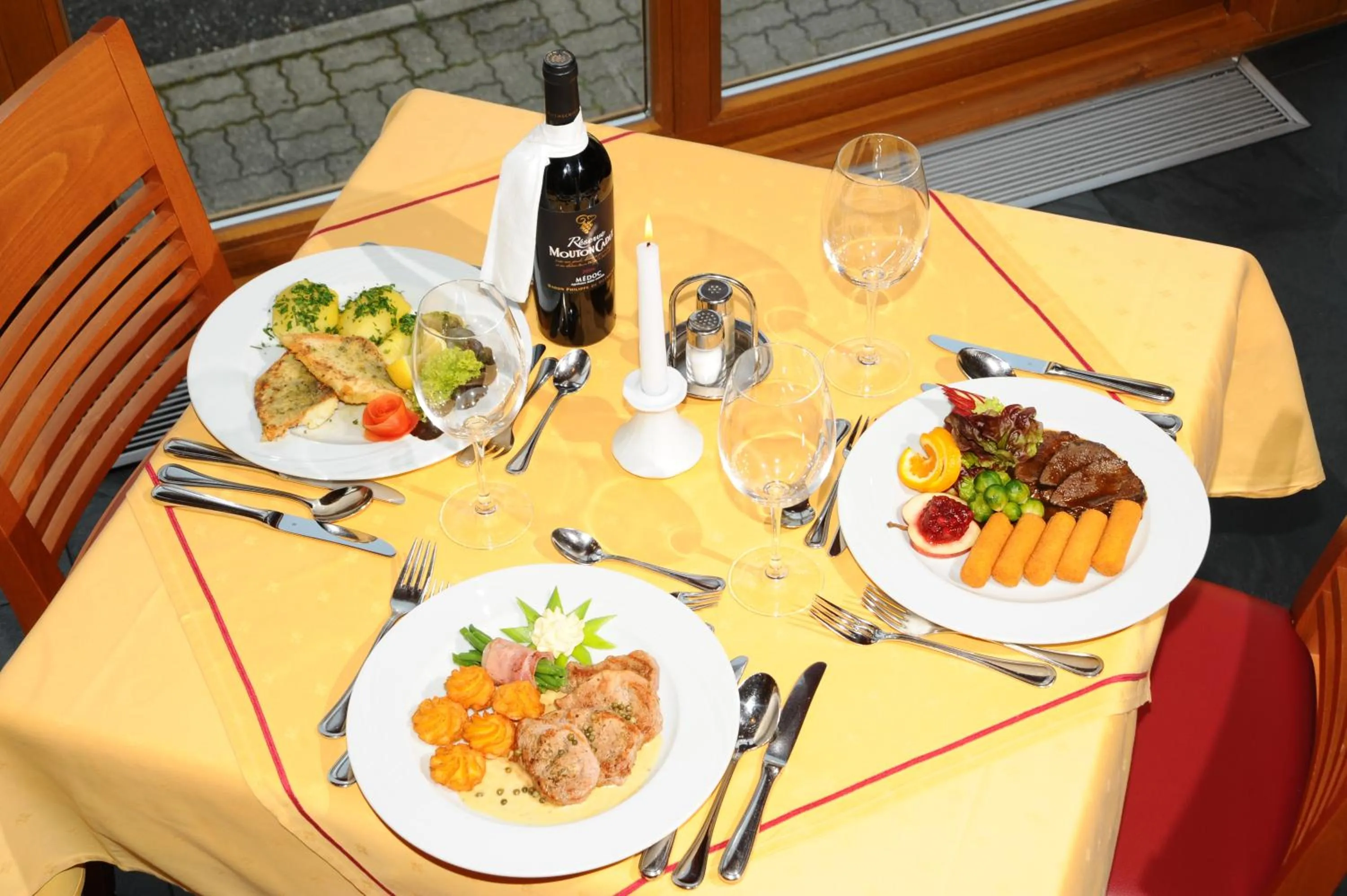 Food close-up in All Inclusive - Marco Polo Alpina Familien- & Sporthotel