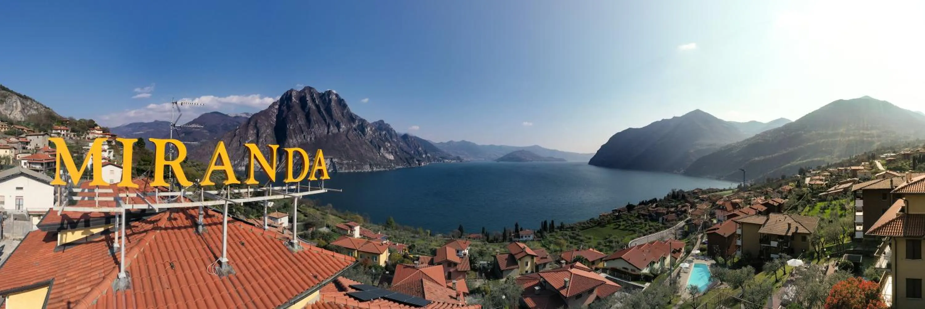 Property logo or sign in Hotel Miranda