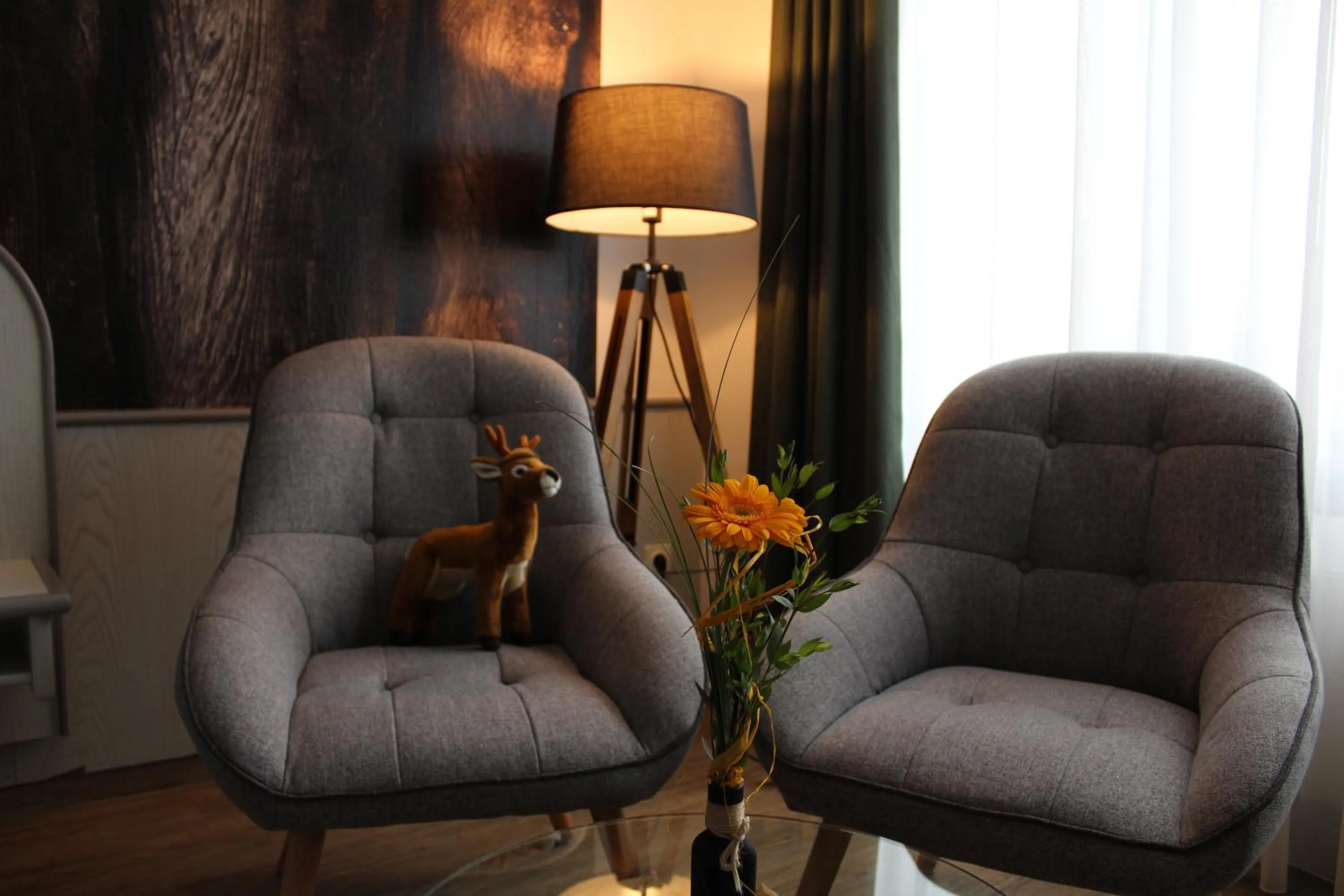 Seating area in Hotel Rennsteig