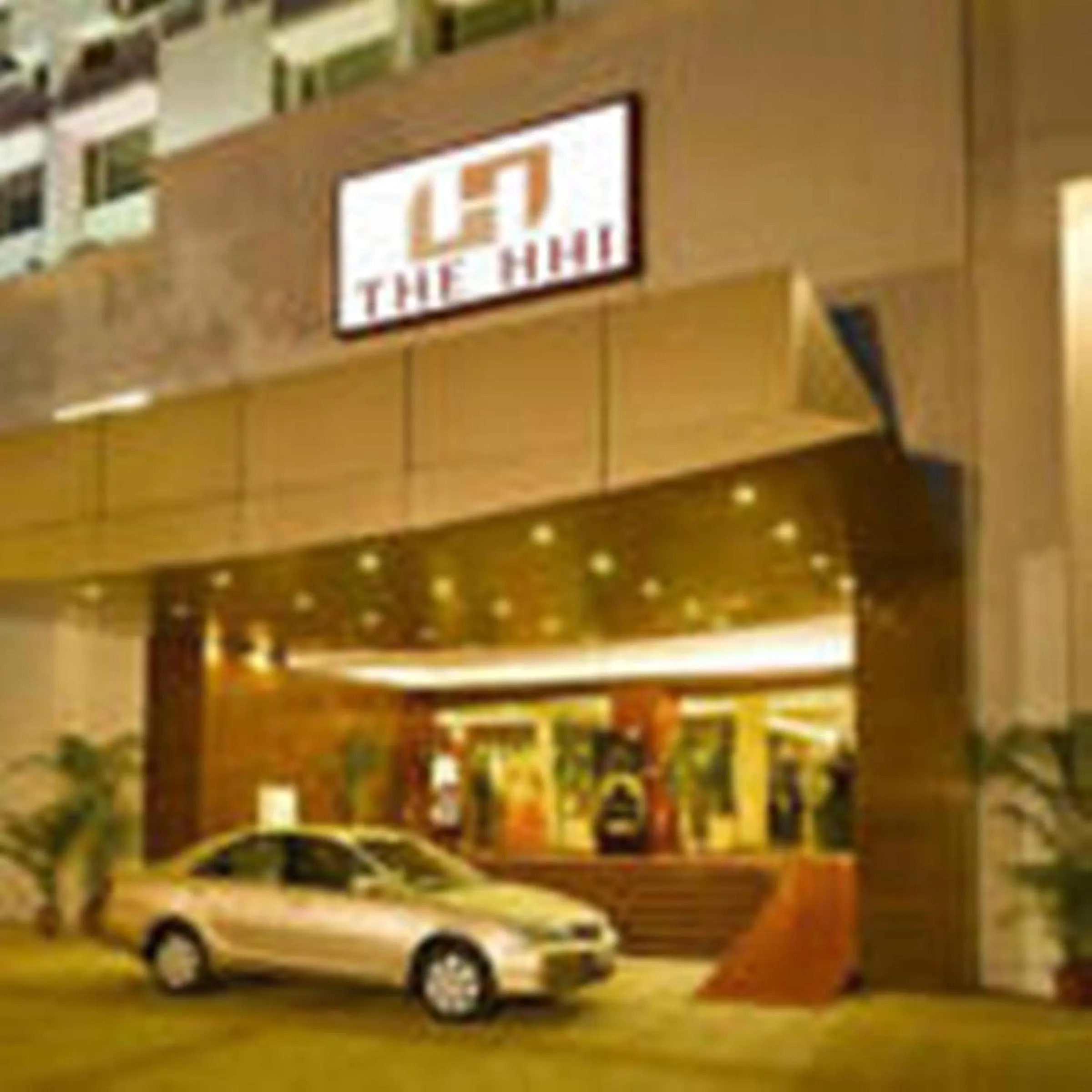 Facade/entrance in Hotel Hindusthan International, Kolkata