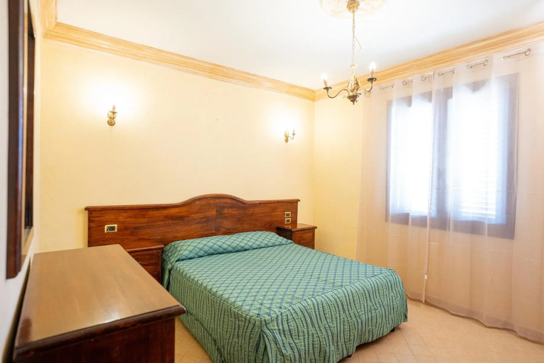 Bed in Triscinamare Hotel Residence