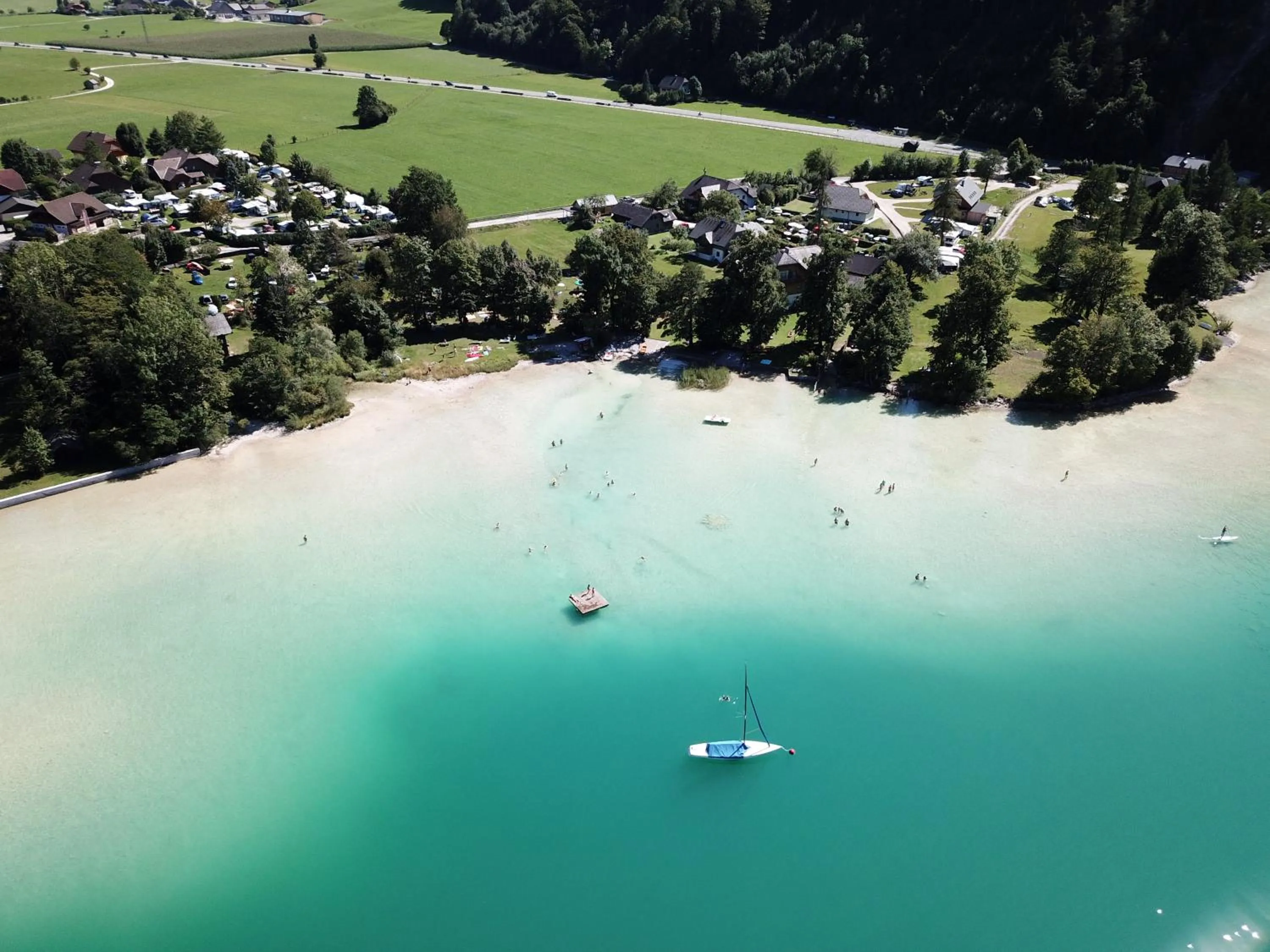 Bird's eye view in Landhaus Leitner am Wolfgangsee