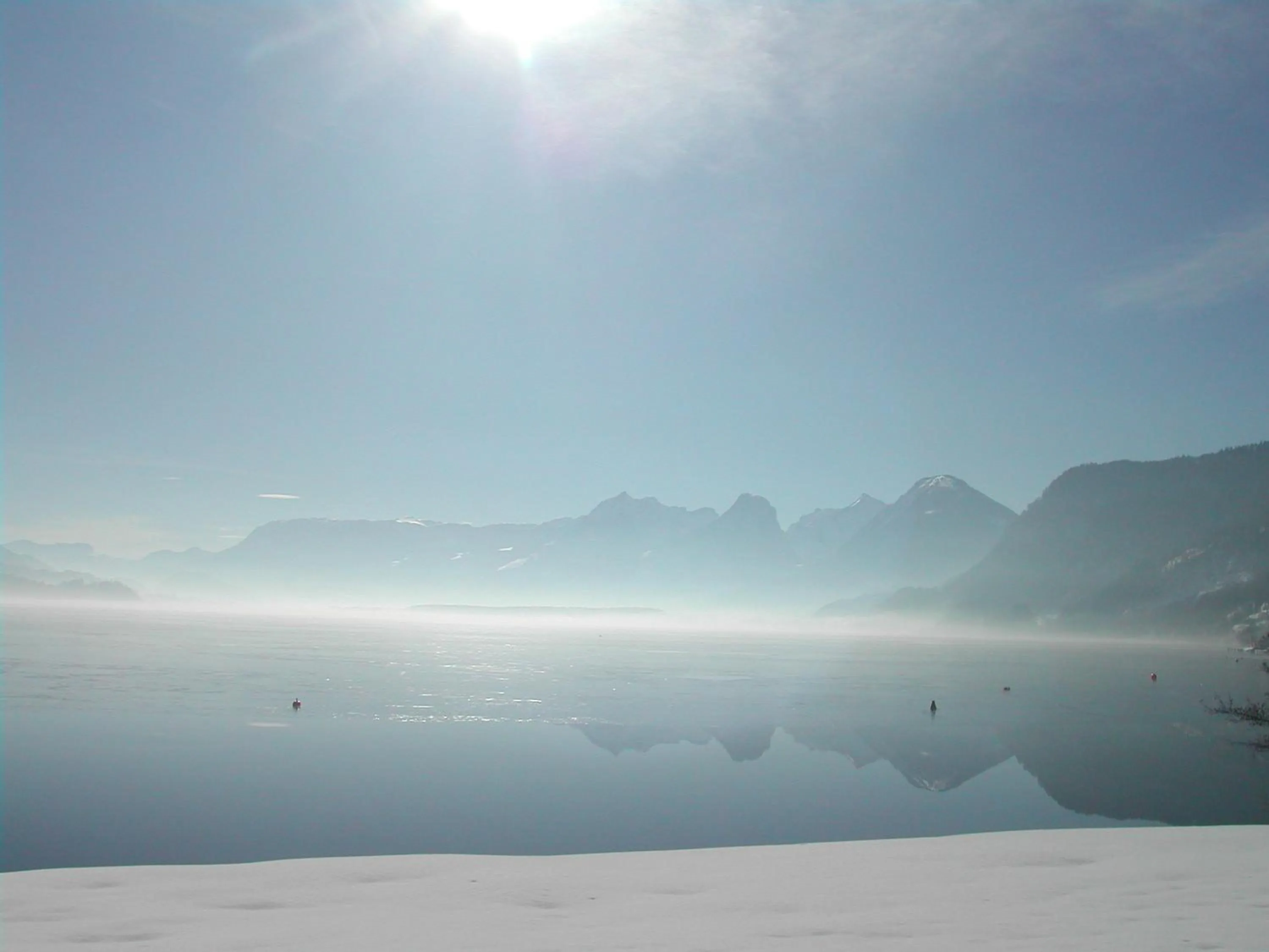 Natural landscape in Landhaus Leitner am Wolfgangsee