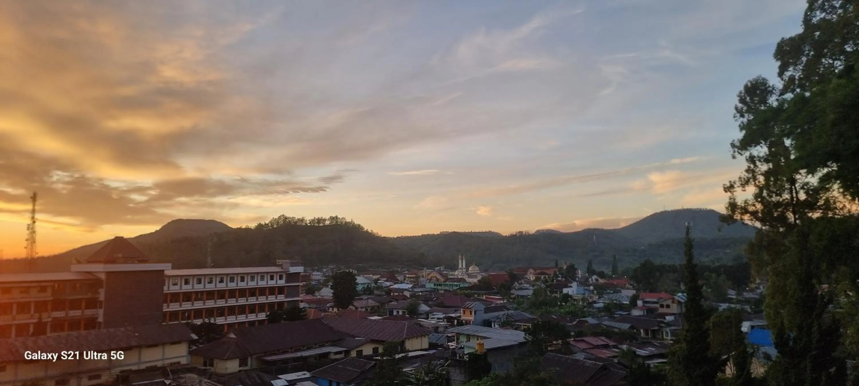 City view in Bajawa-Roo Hotel