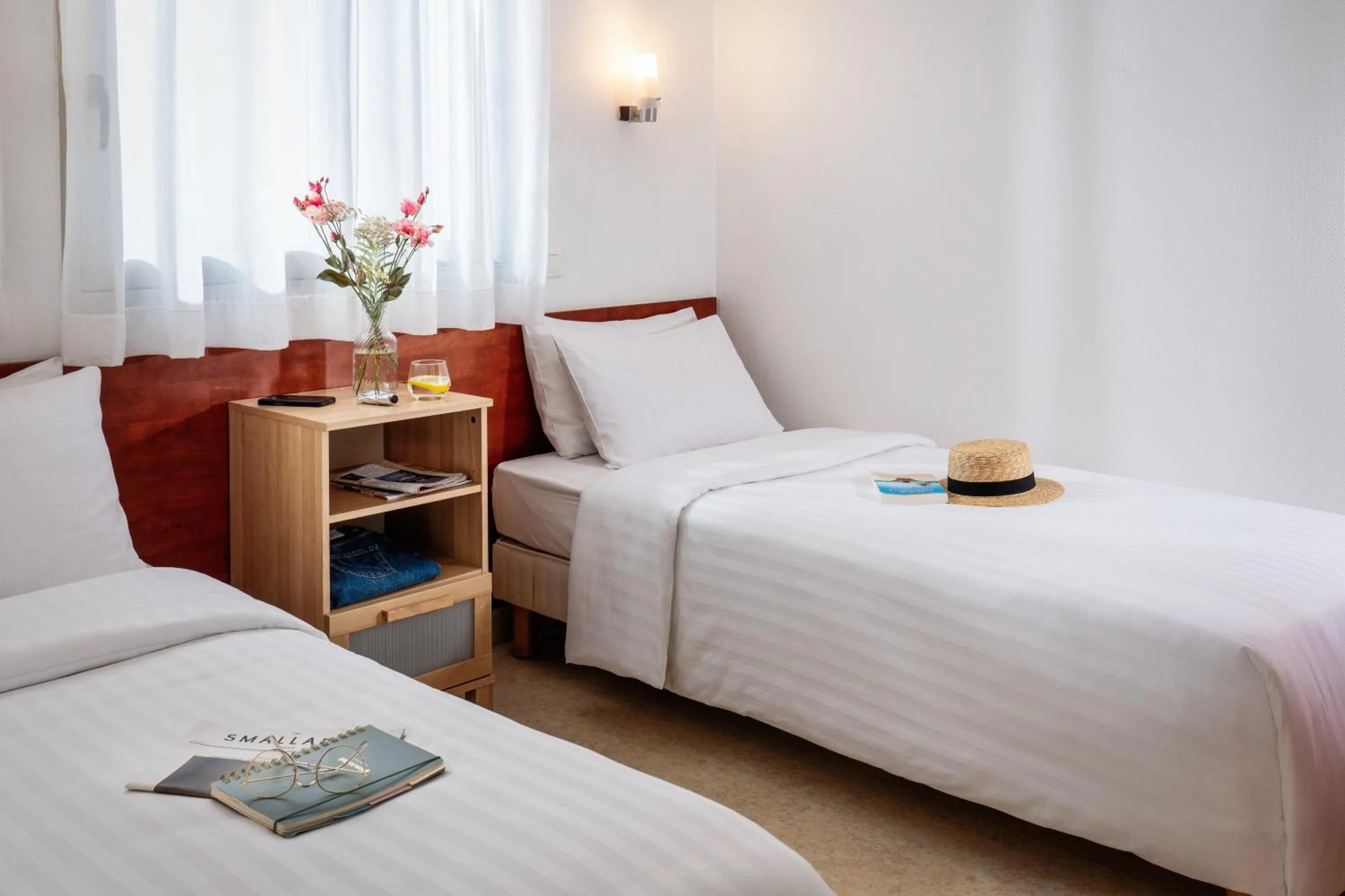 Bed in Résidences Valdys Thalasso & Spa de Rockroum