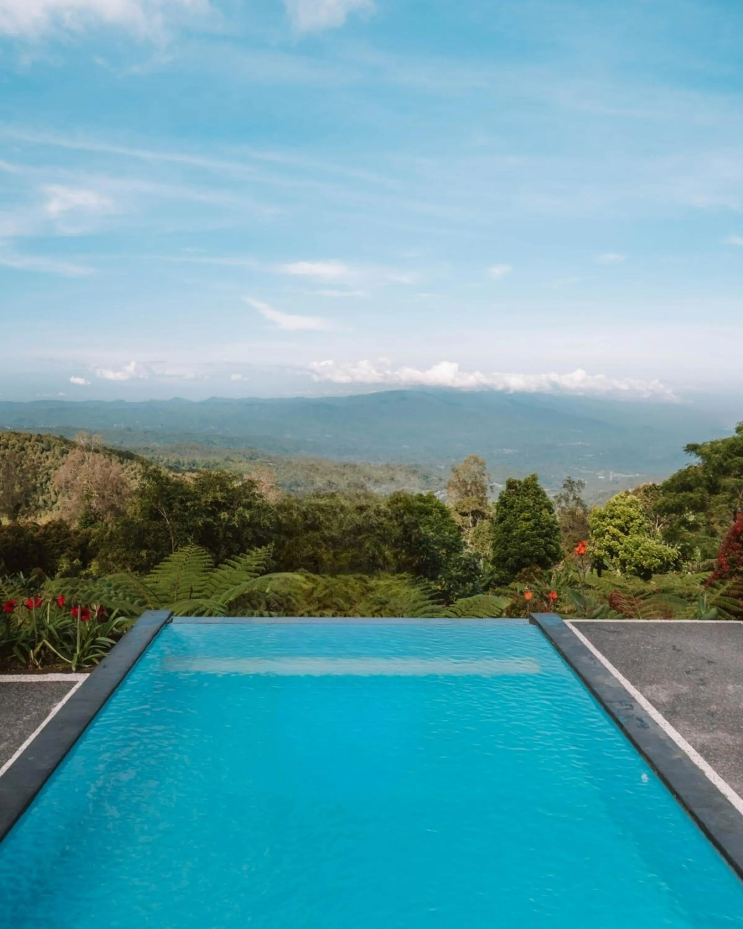 Swimming pool in Munduk Menir Villas