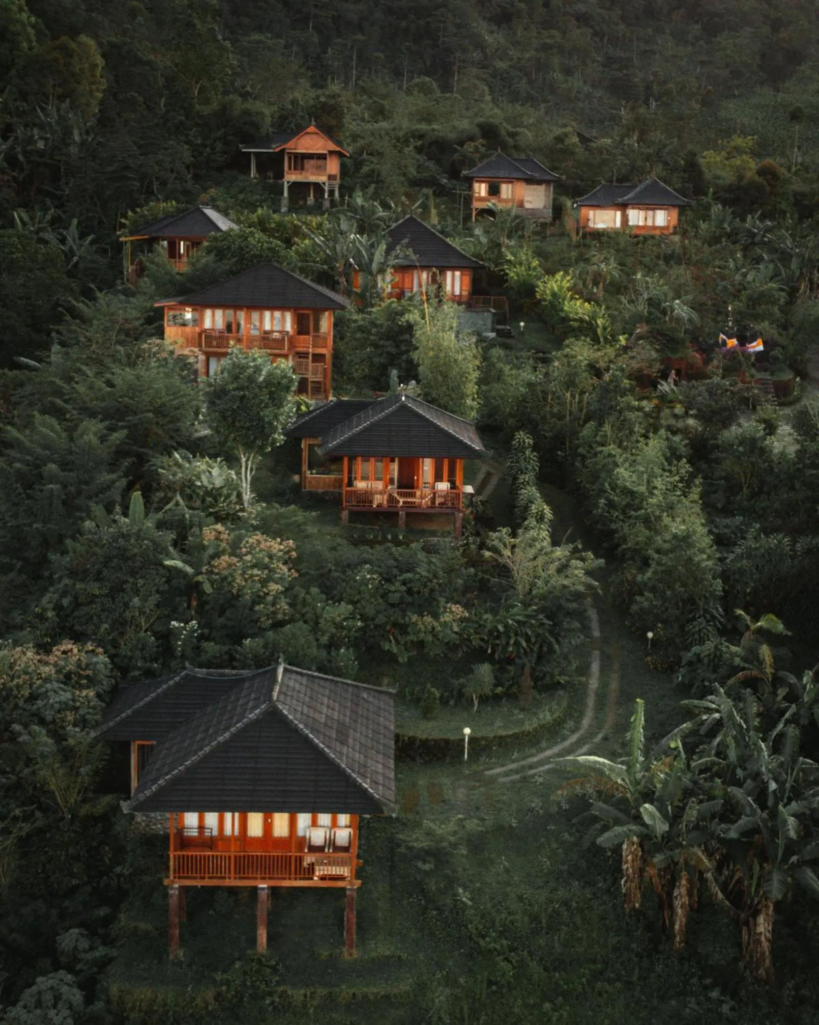 Property building in Munduk Menir Villas