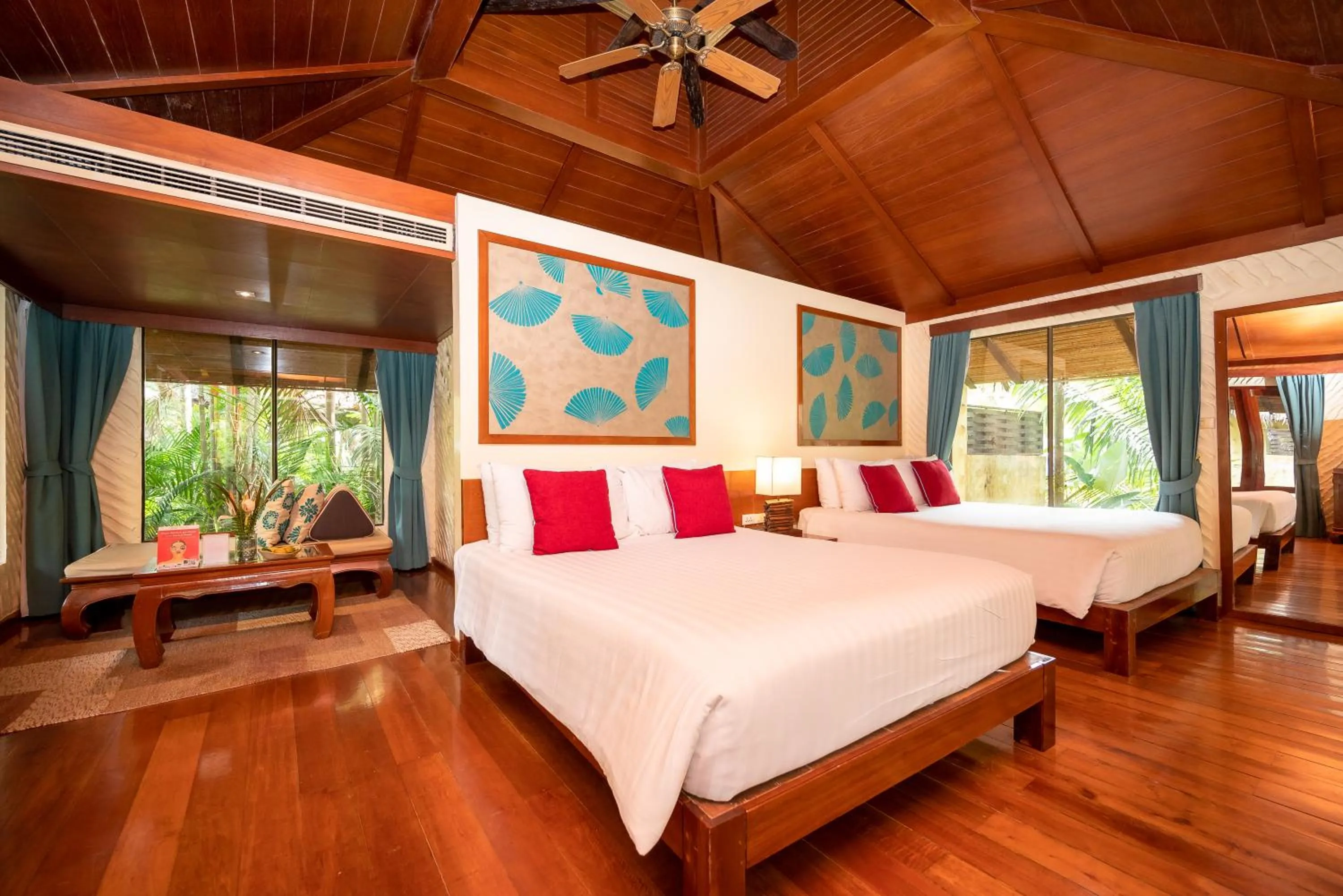 Bed in Centara Koh Chang Tropicana Resort