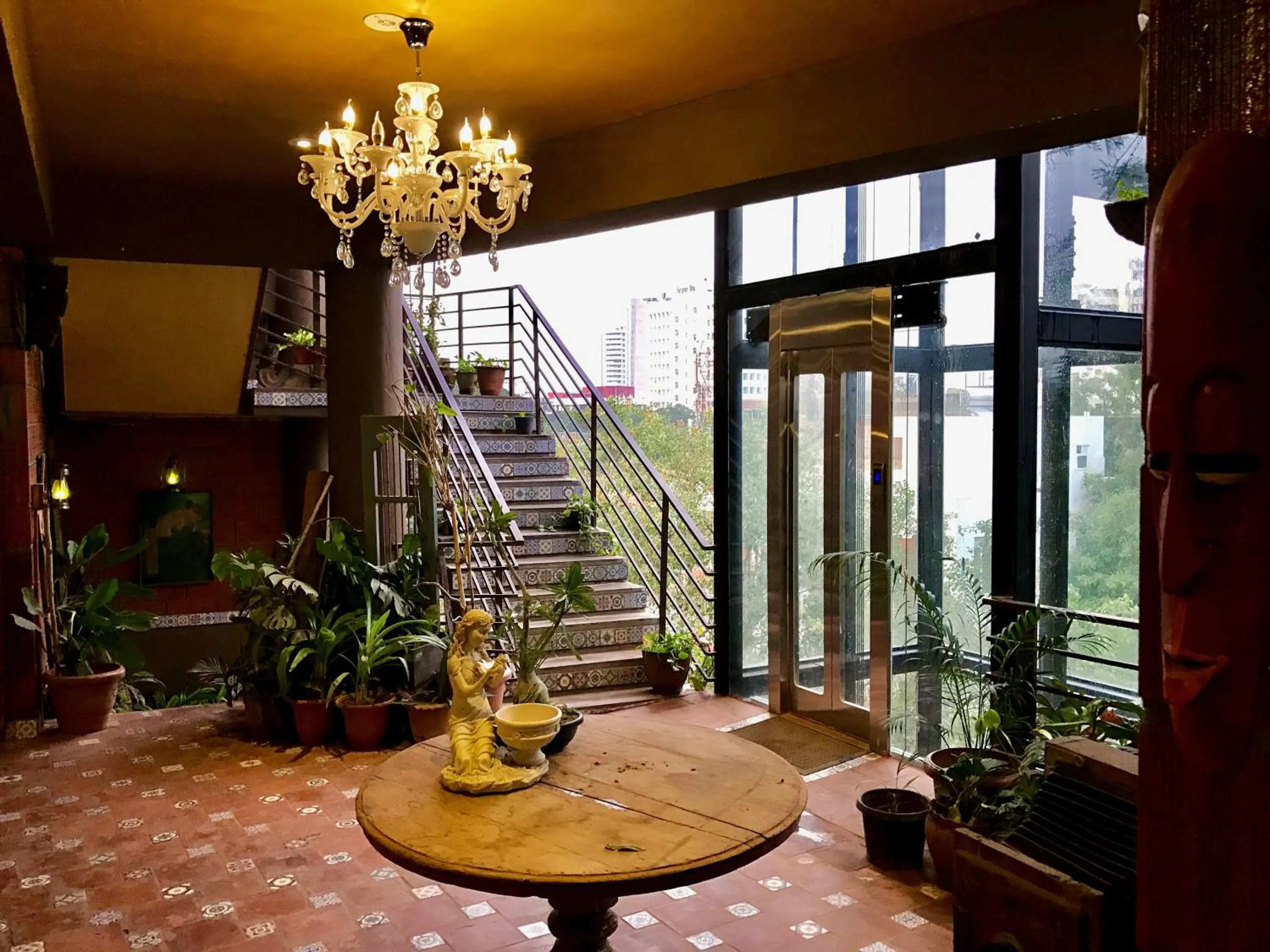 Balcony/Terrace in Golden Lotus Bangalore Boutique Suites