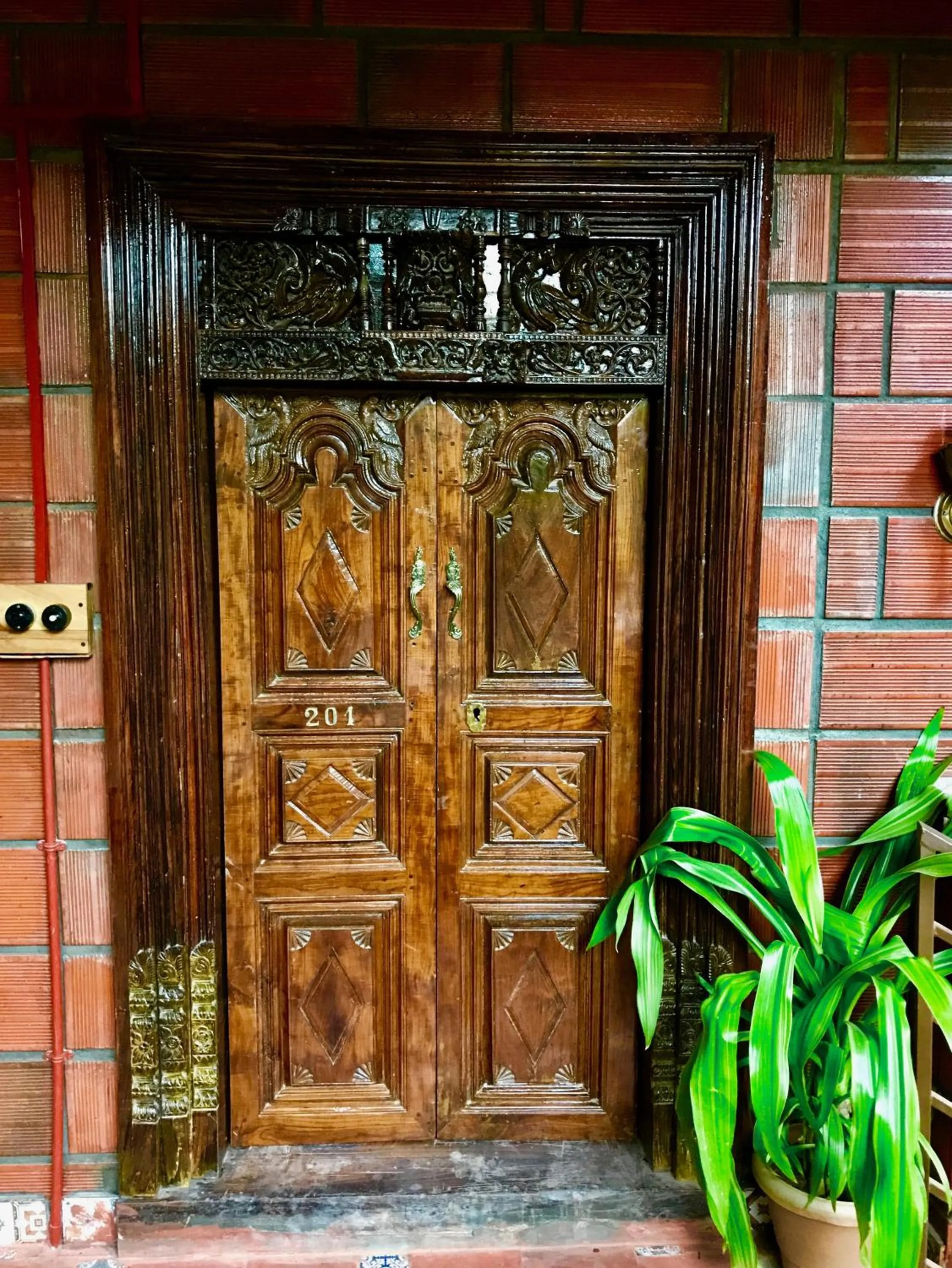 Facade/entrance in Golden Lotus Bangalore Boutique Suites