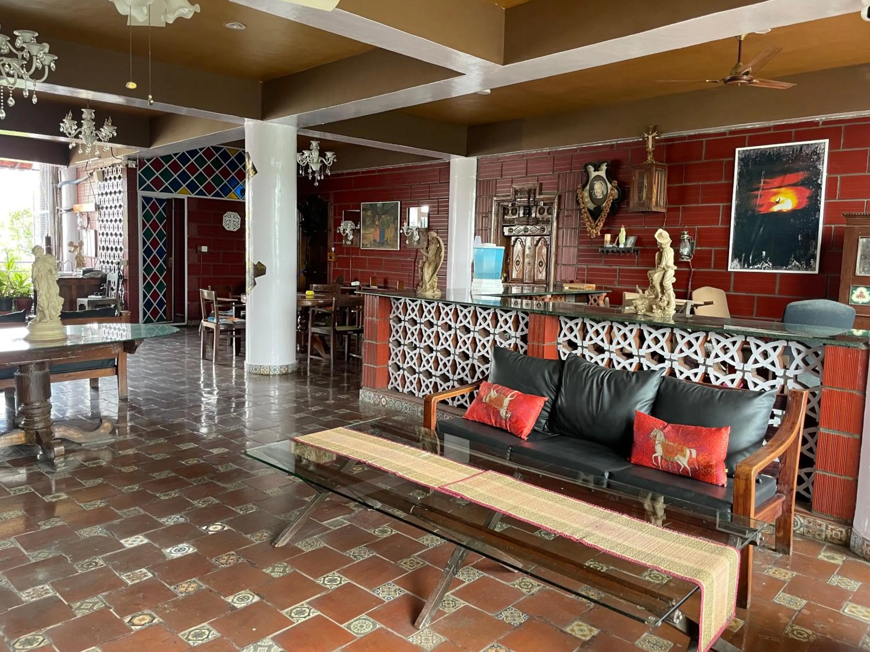 Lobby or reception in Golden Lotus Bangalore Boutique Suites