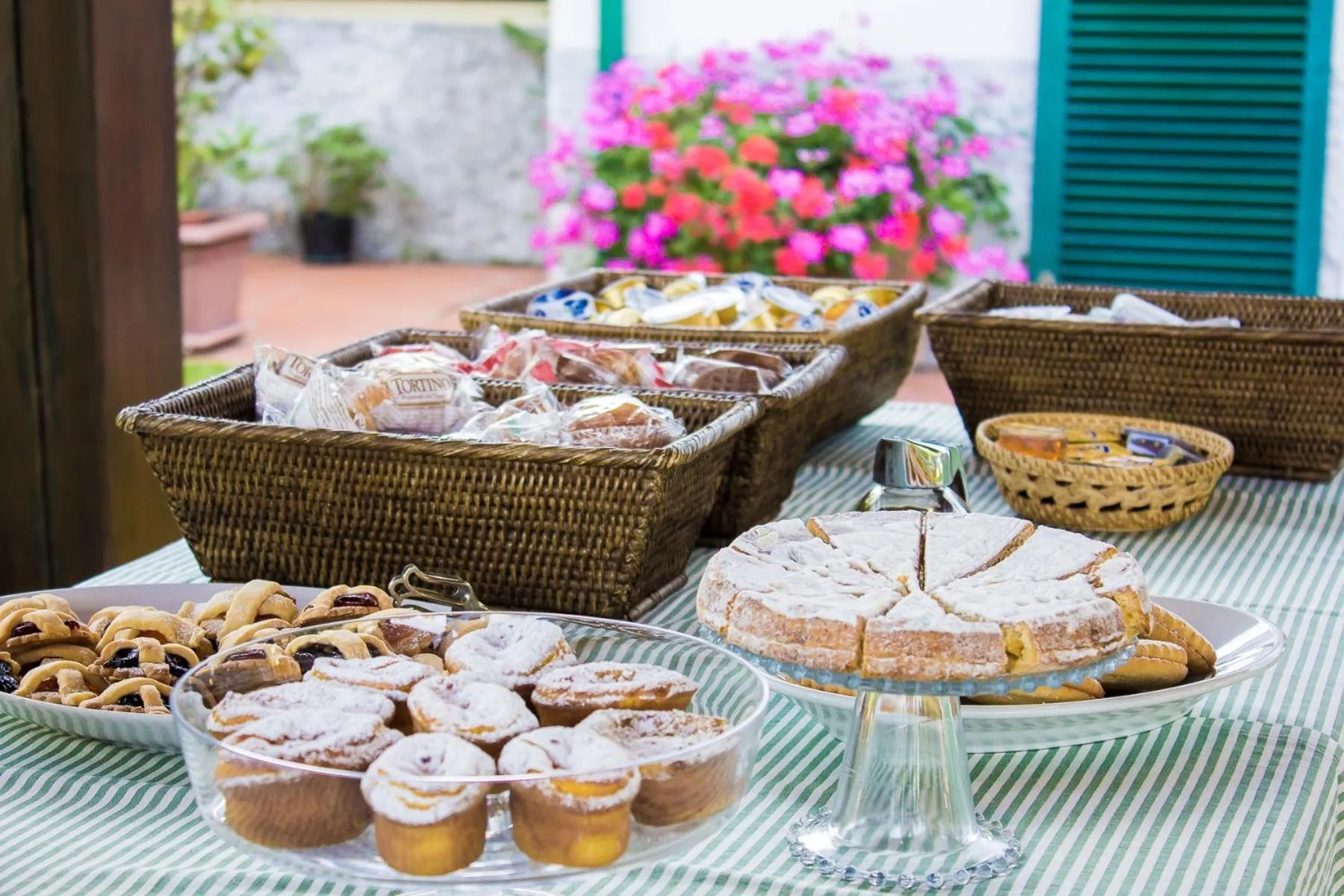 Food and drinks in B&B Da Pio