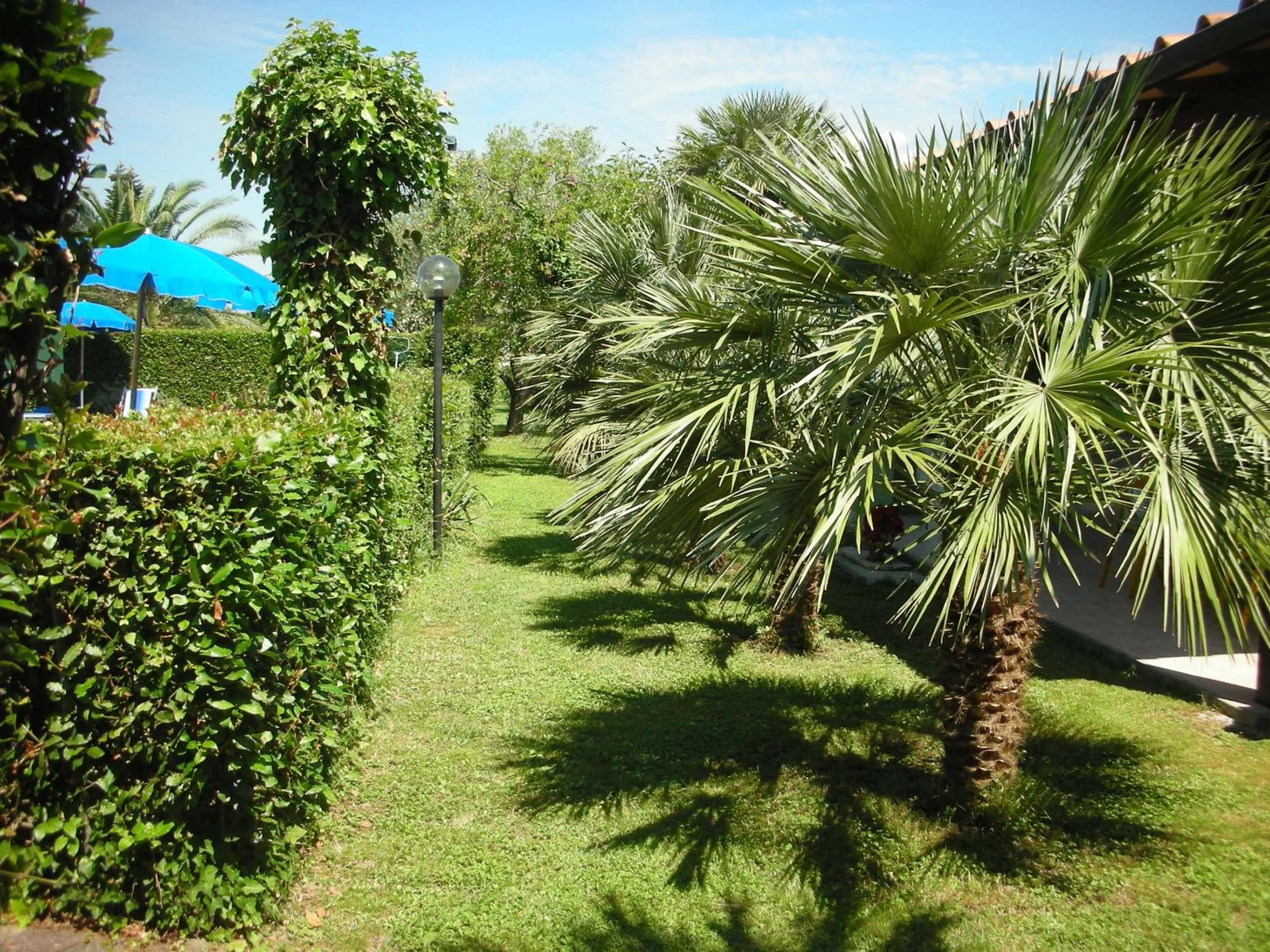 Garden in B&B Da Pio