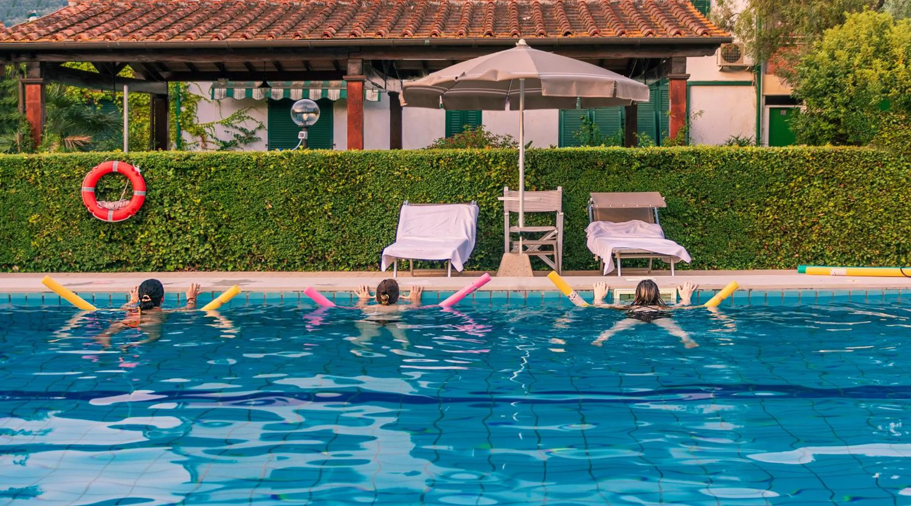 Swimming pool in B&B Da Pio