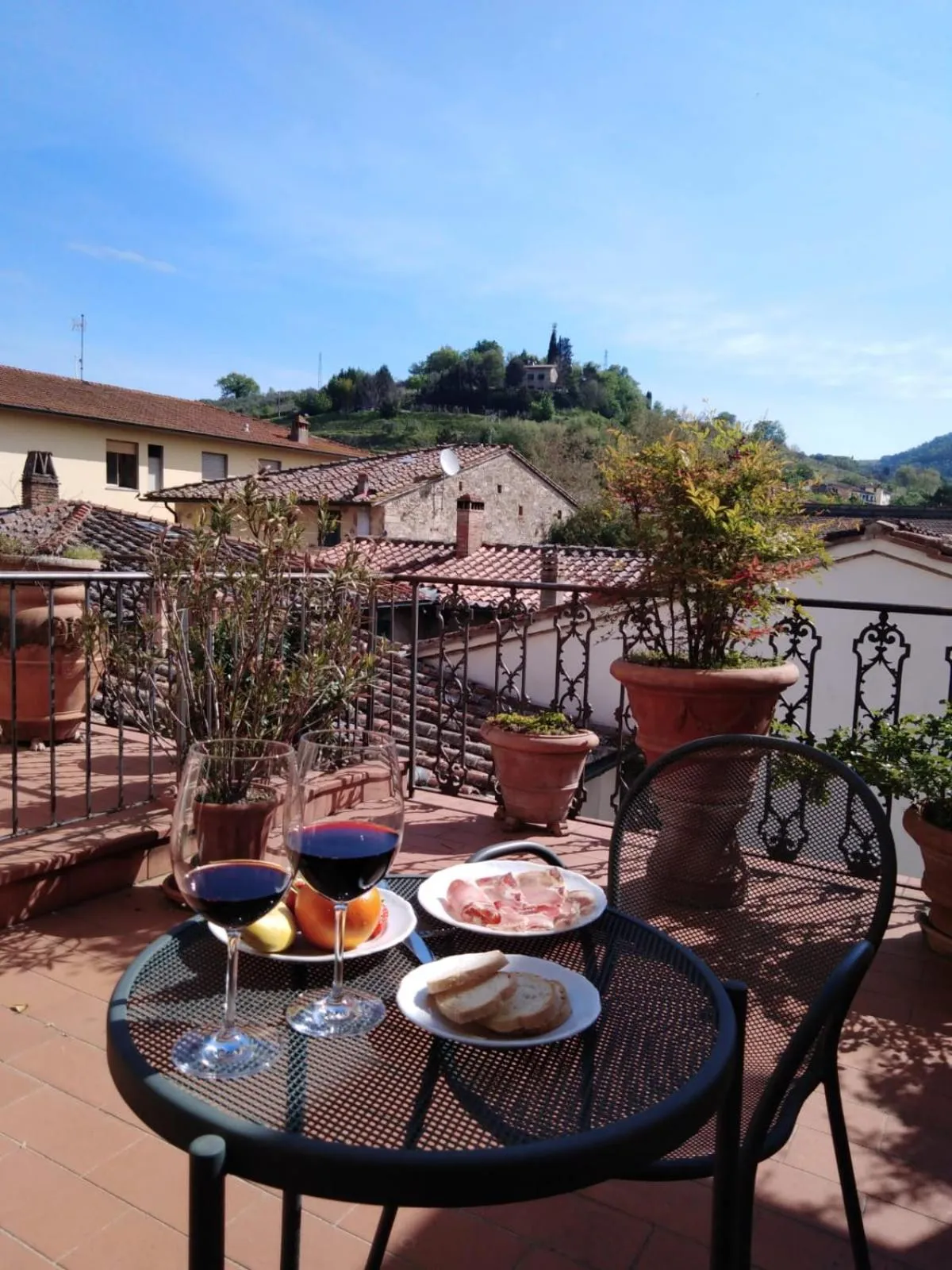 Patio in Albergo Giovanni Da Verrazzano