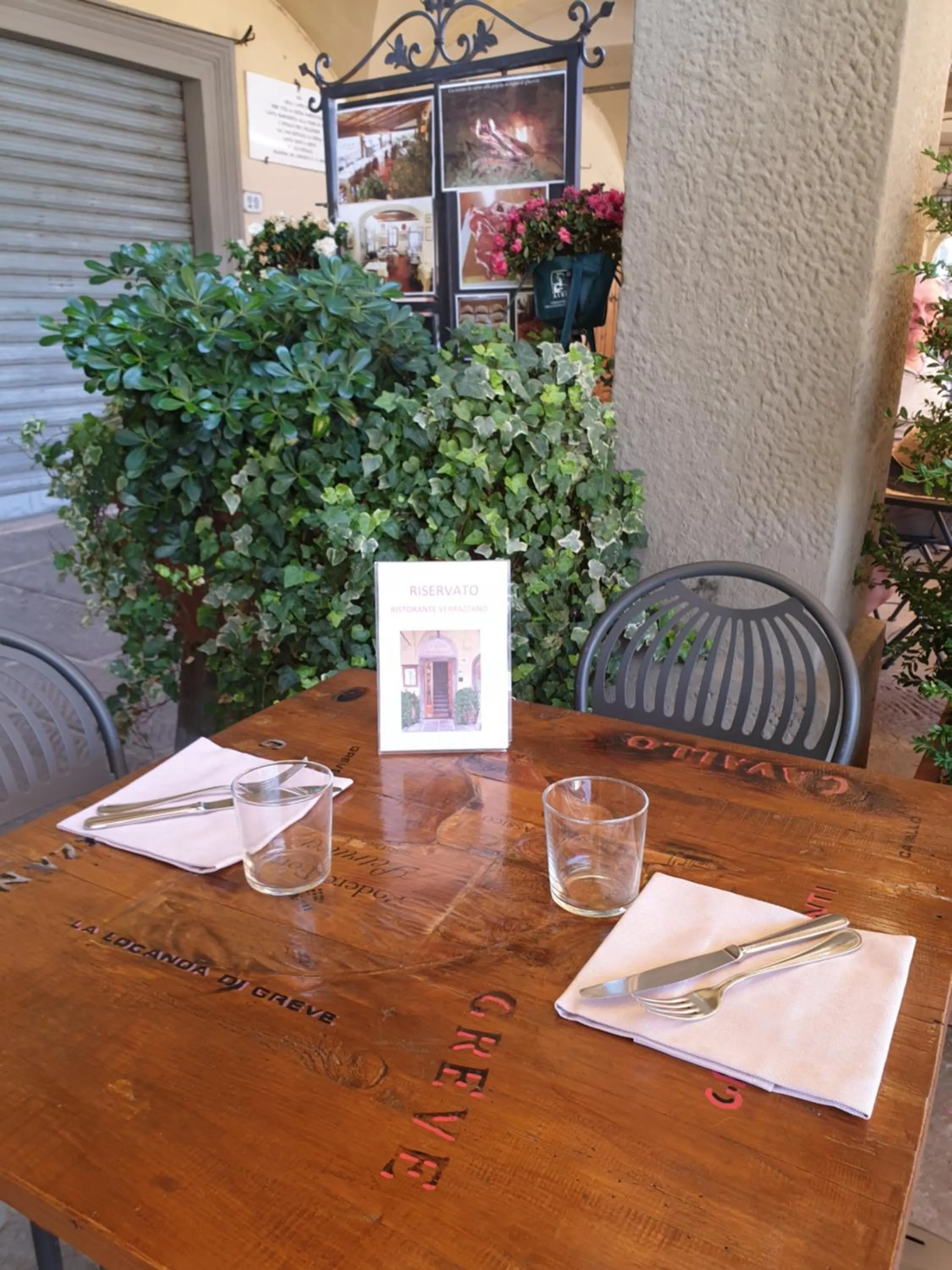 Garden in Albergo Giovanni Da Verrazzano