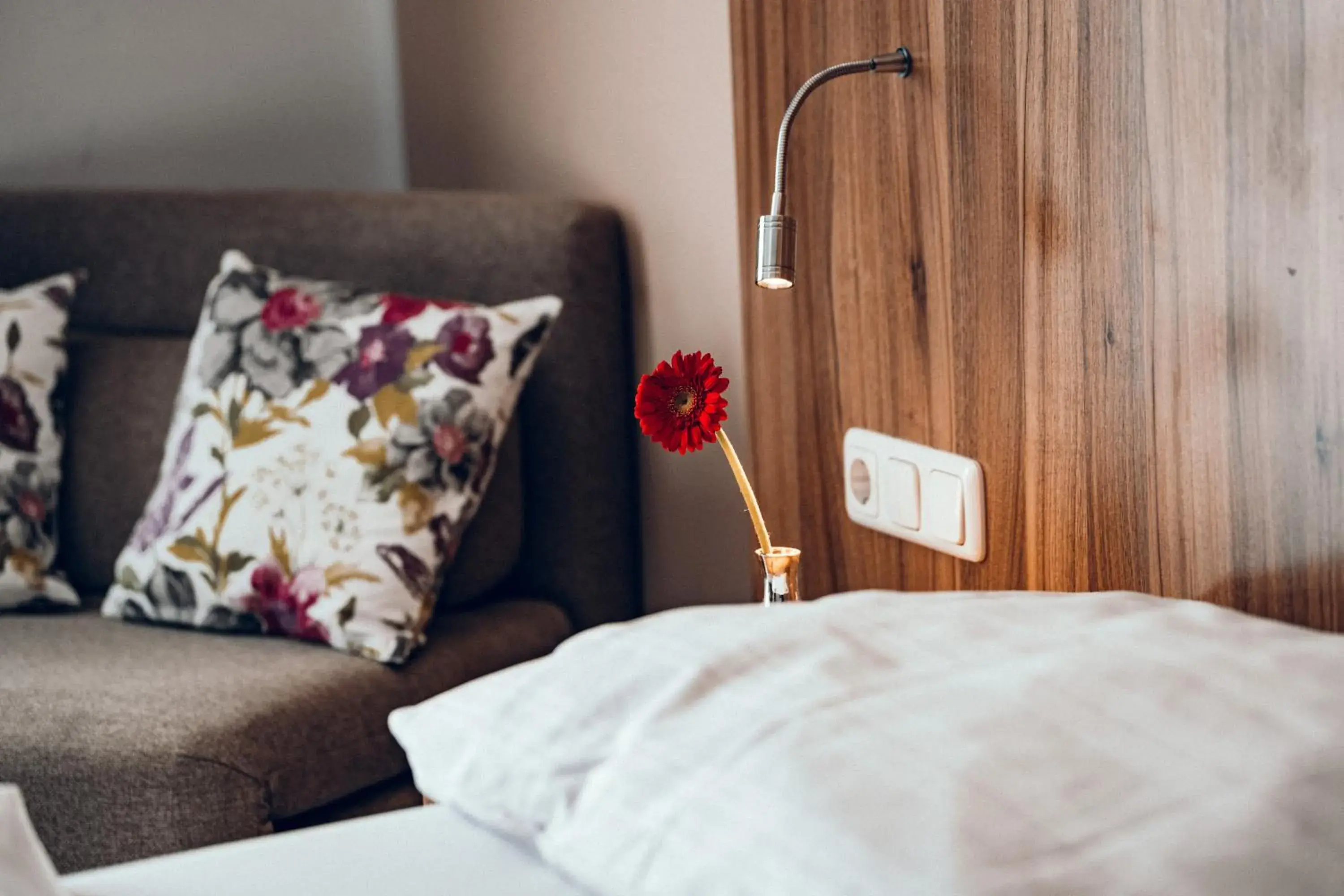 Comfort Double Room with Balcony - single occupancy in Pension Baumgartner-Berghof Comfort Double Room with Balcony - single occupancy in Pension Baumgartner-Berghof