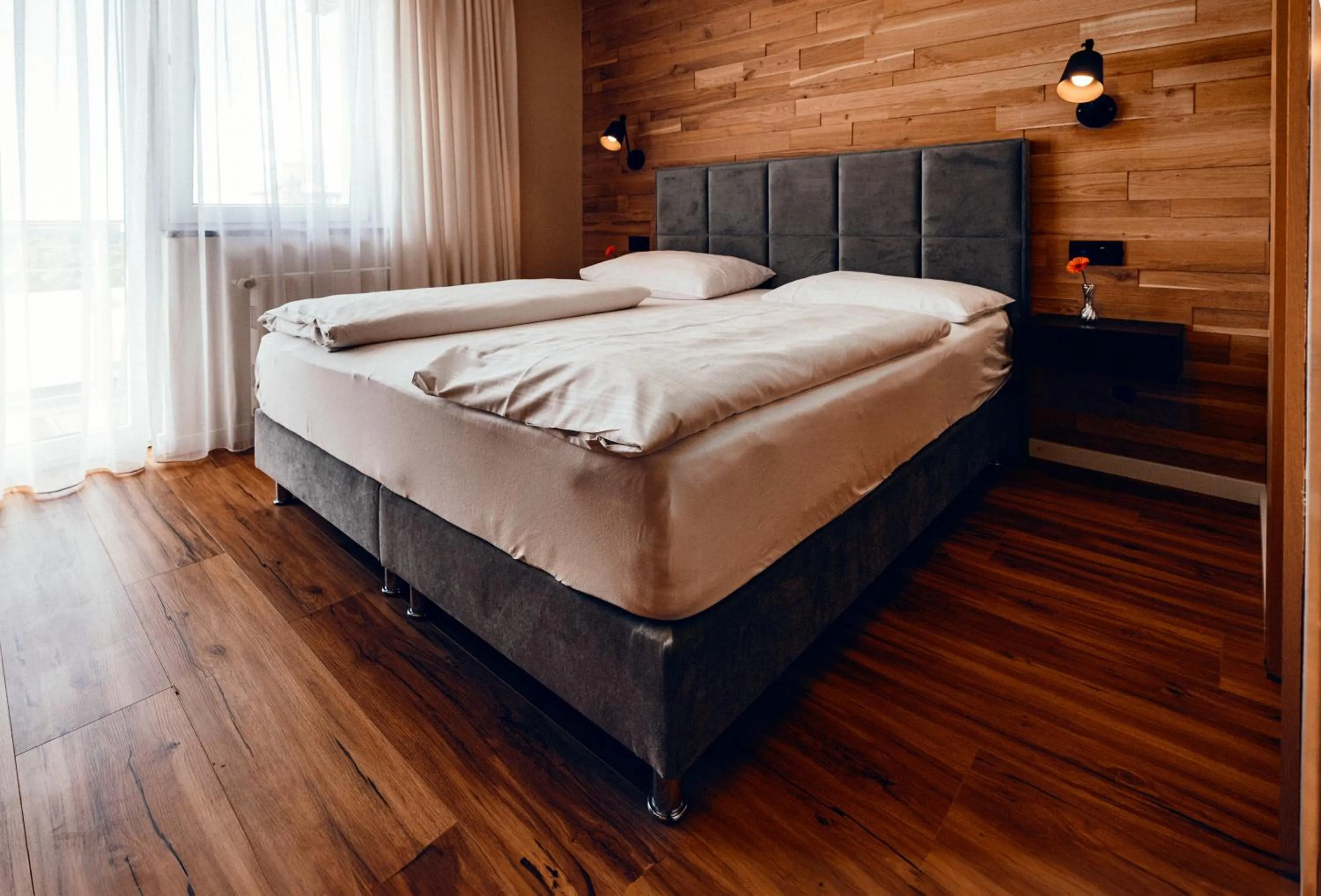 Bed in Pension Baumgartner-Berghof