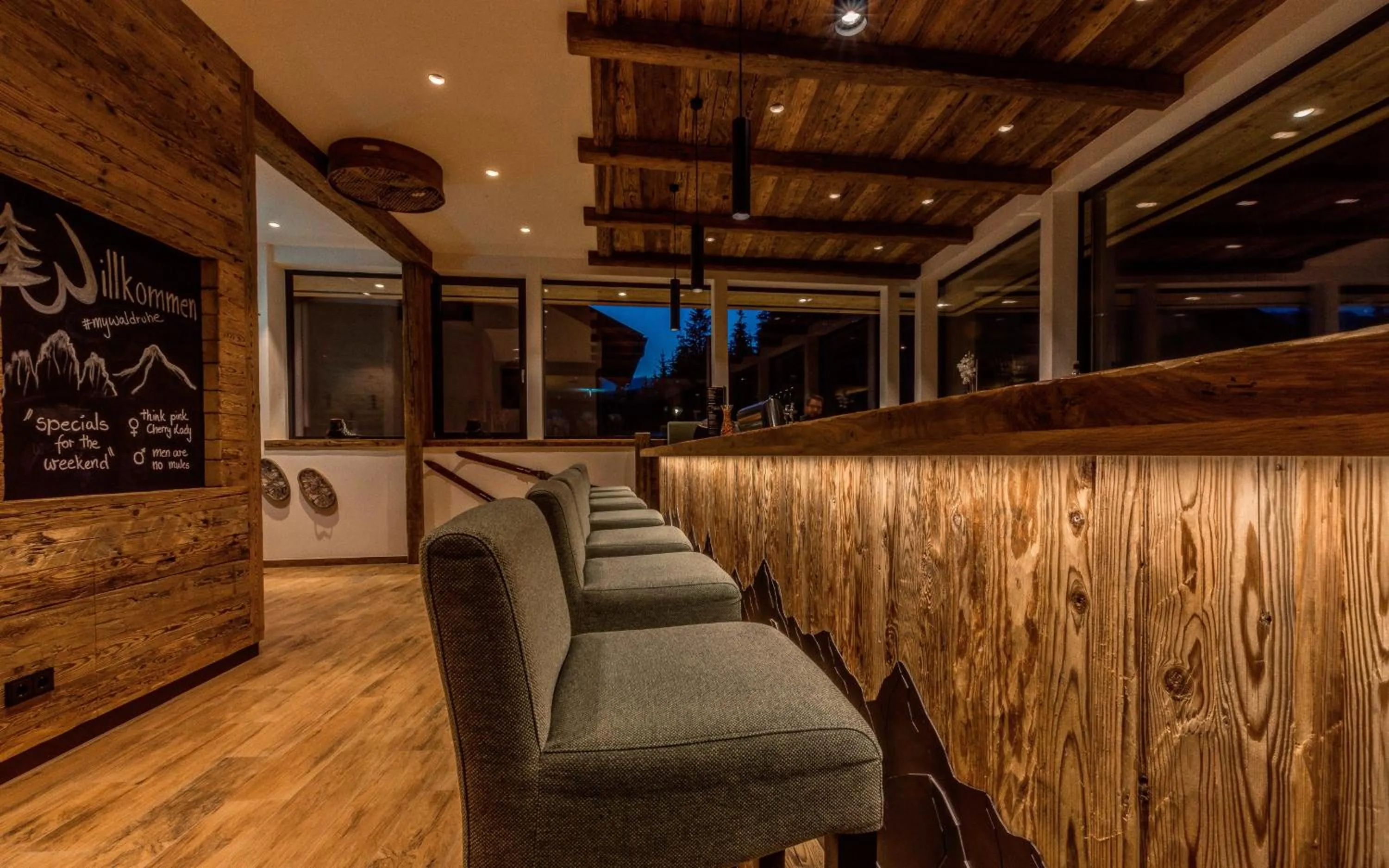 Lounge or bar in Die Waldruhe