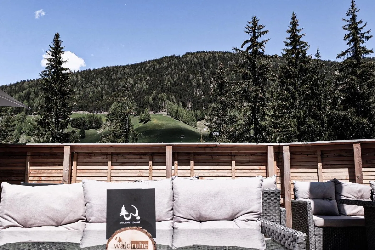 Mountain view in Die Waldruhe