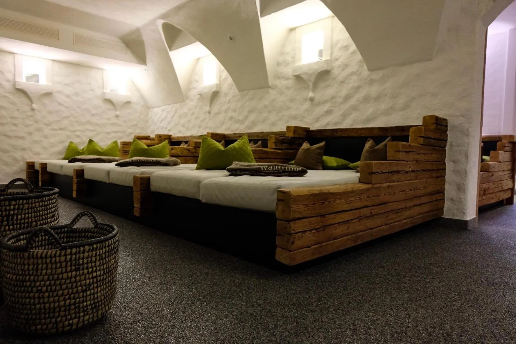 Spa and wellness centre/facilities, Bed in Die Waldruhe