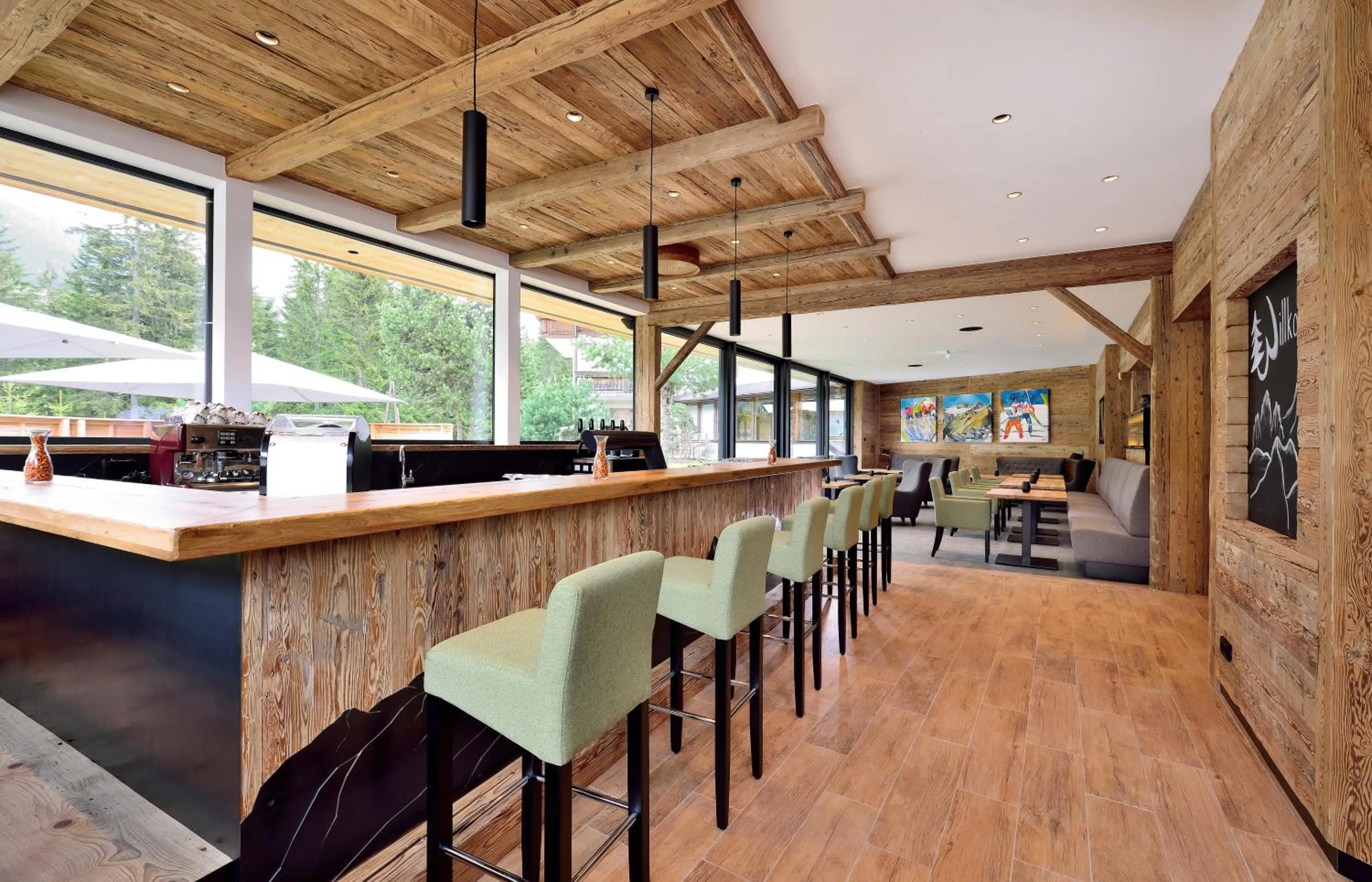 Lounge or bar in Die Waldruhe