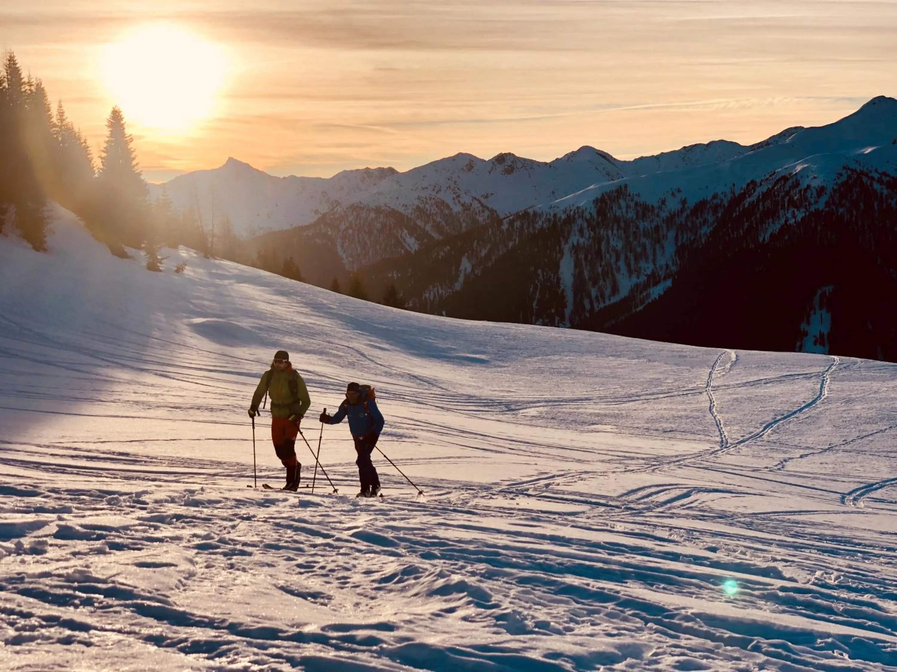 Winter in Die Waldruhe