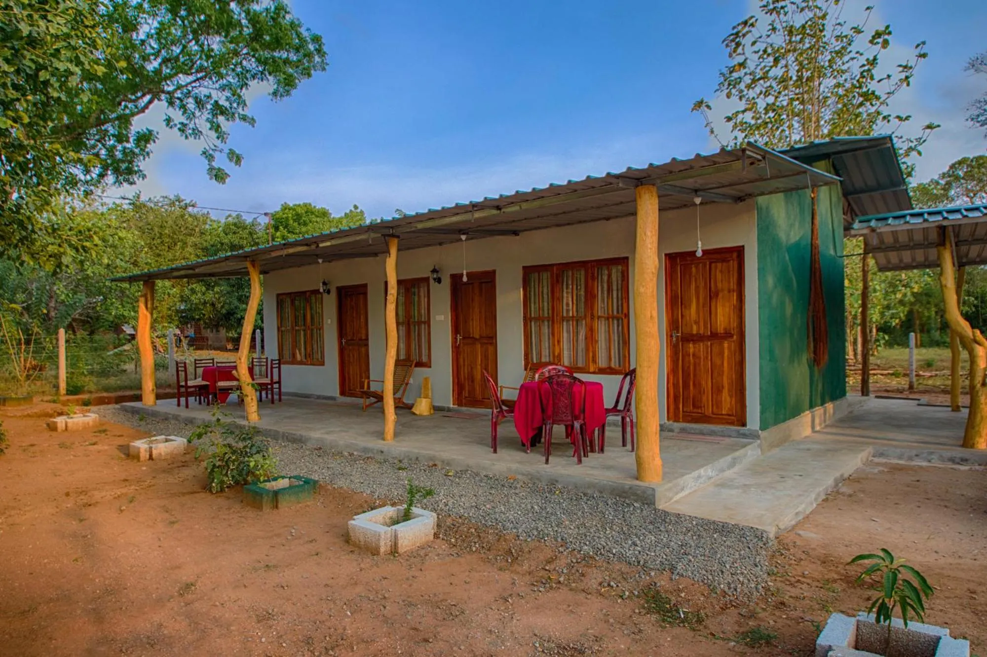 Patio in Wilpattu Holiday Home