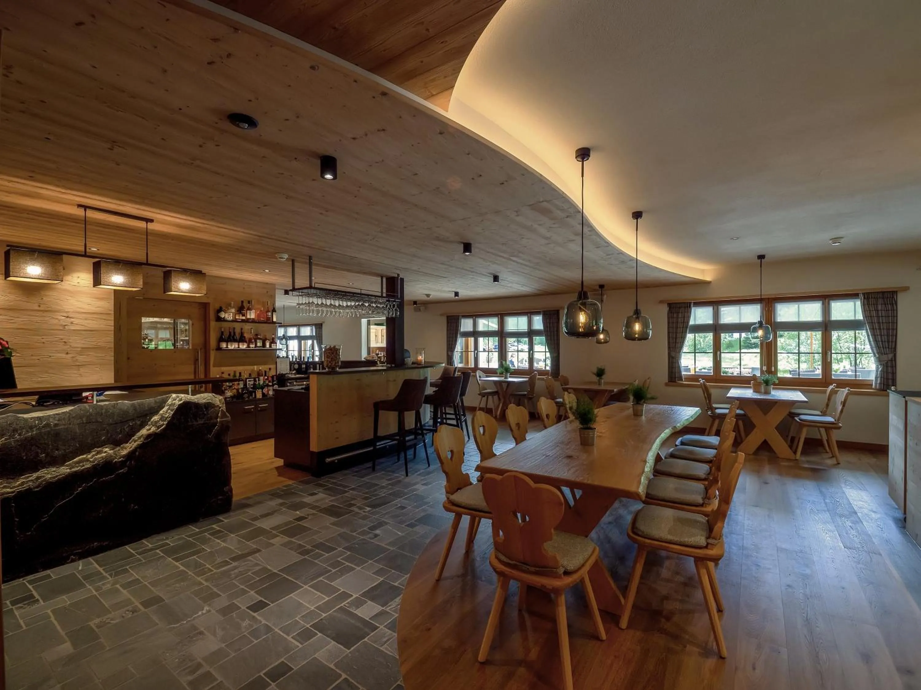 Restaurant/places to eat in Hotel Alpenland