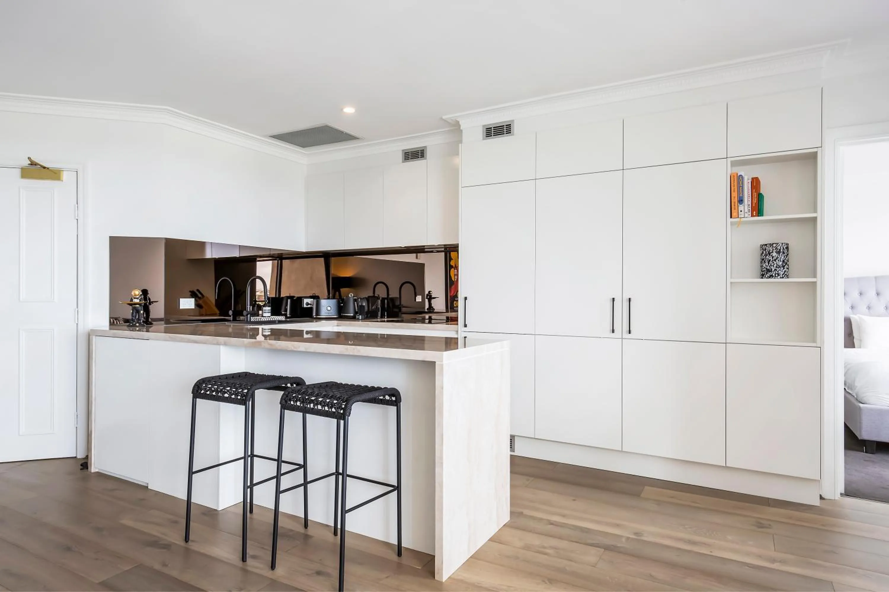 Kitchen or kitchenette in Milson Serviced Apartments